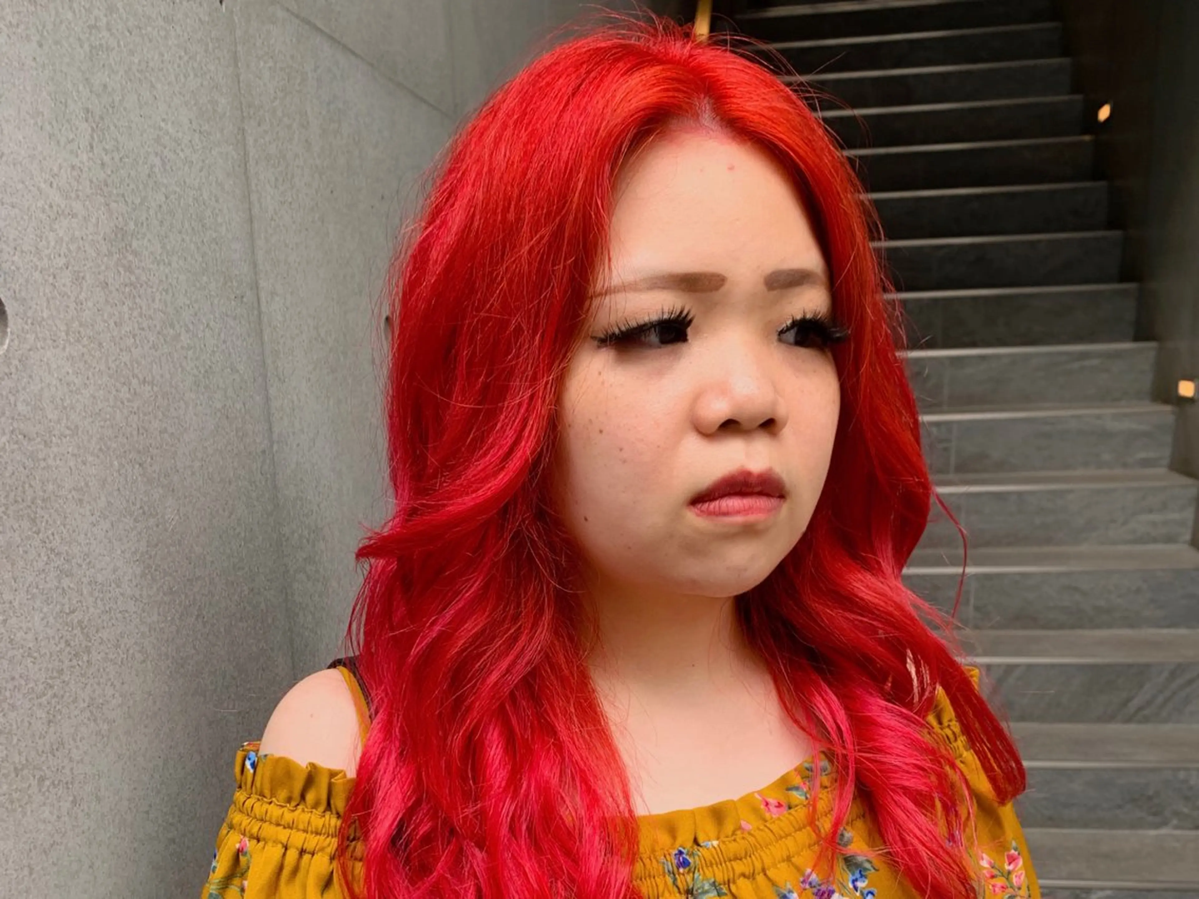 カラー カット ヘアカラー ルーツカラー/ レイヤーカット/井川のヘアスタイル