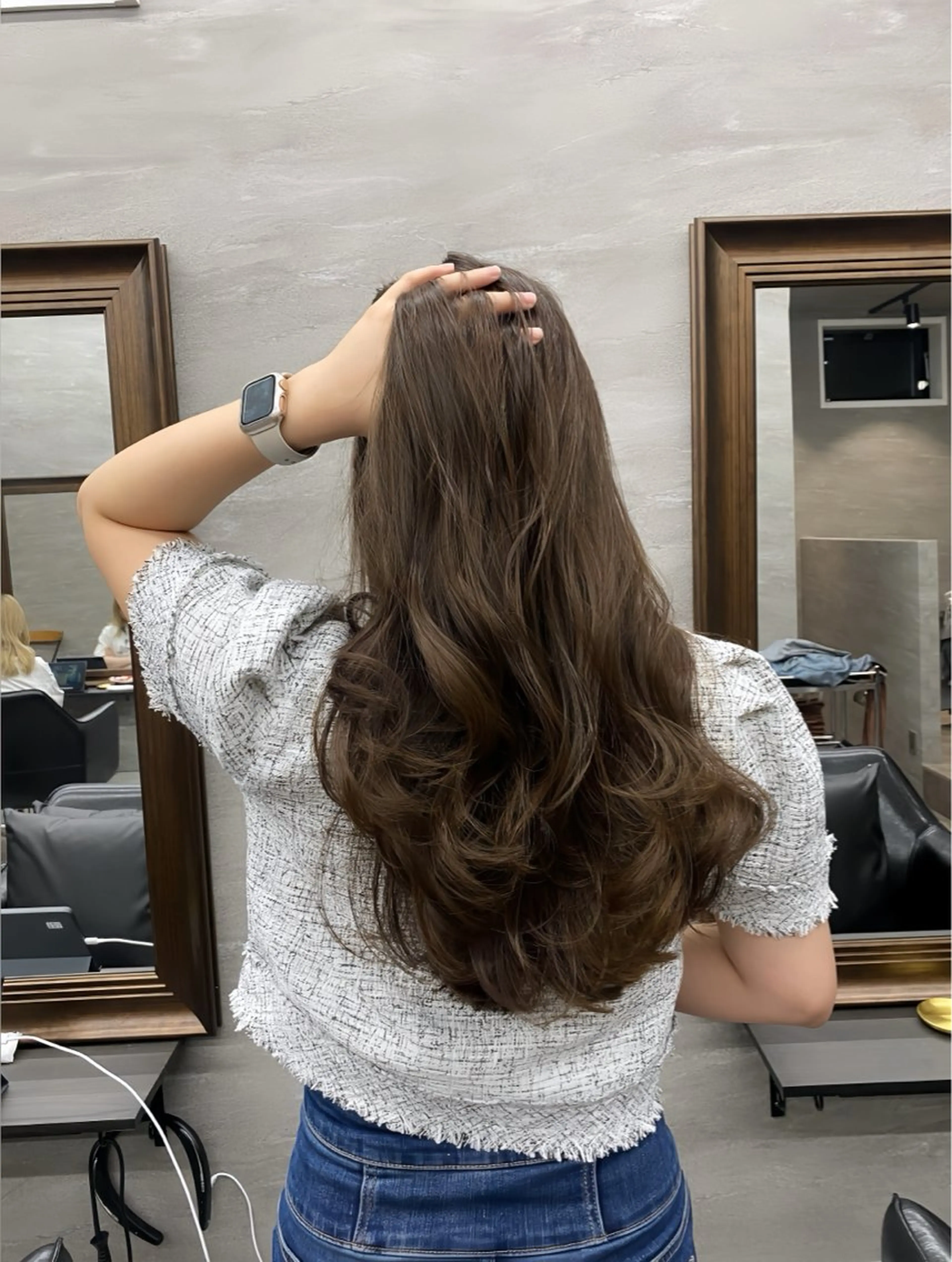 ロング カラー ヘアカラー トリートメント 🔷似合わせのプロ KUMA🔷のヘアスタイル