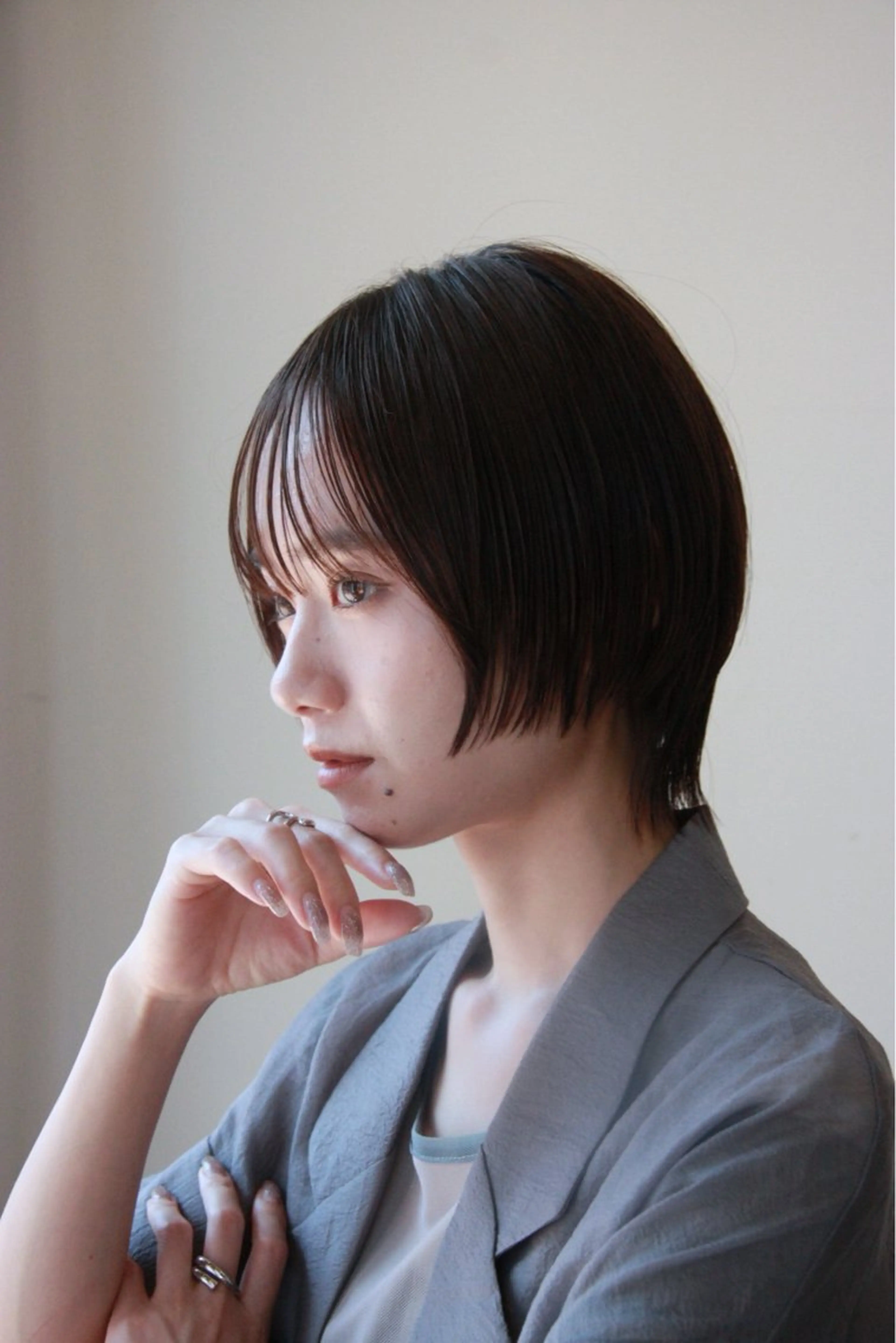ショート ボブ ショートヘア 自由ヶ丘 ボブ/レイヤーのヘアスタイル