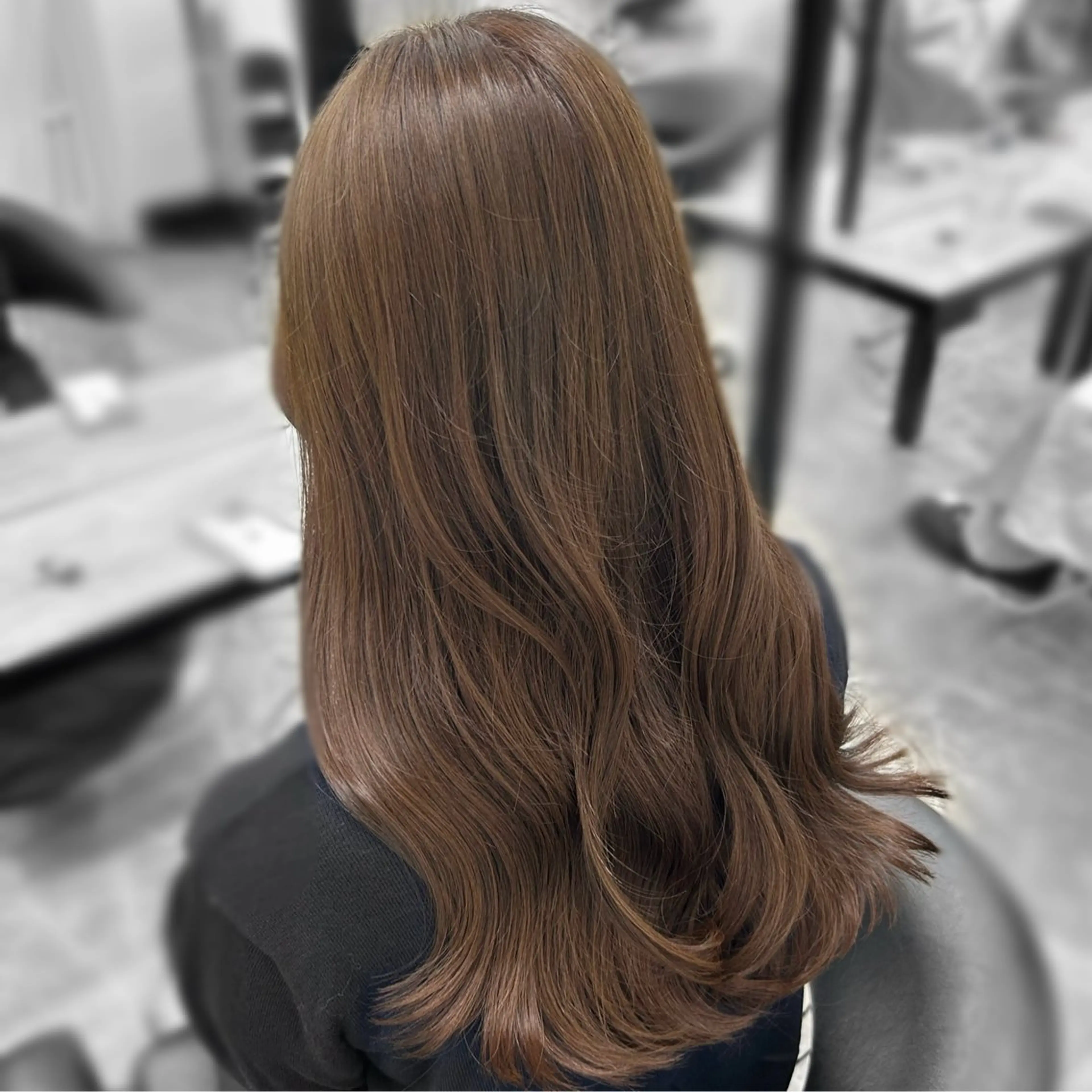 カラー ヘアカラー トリートメント 𝘠𝘶𝘪 / 透明感カラーのヘアスタイル