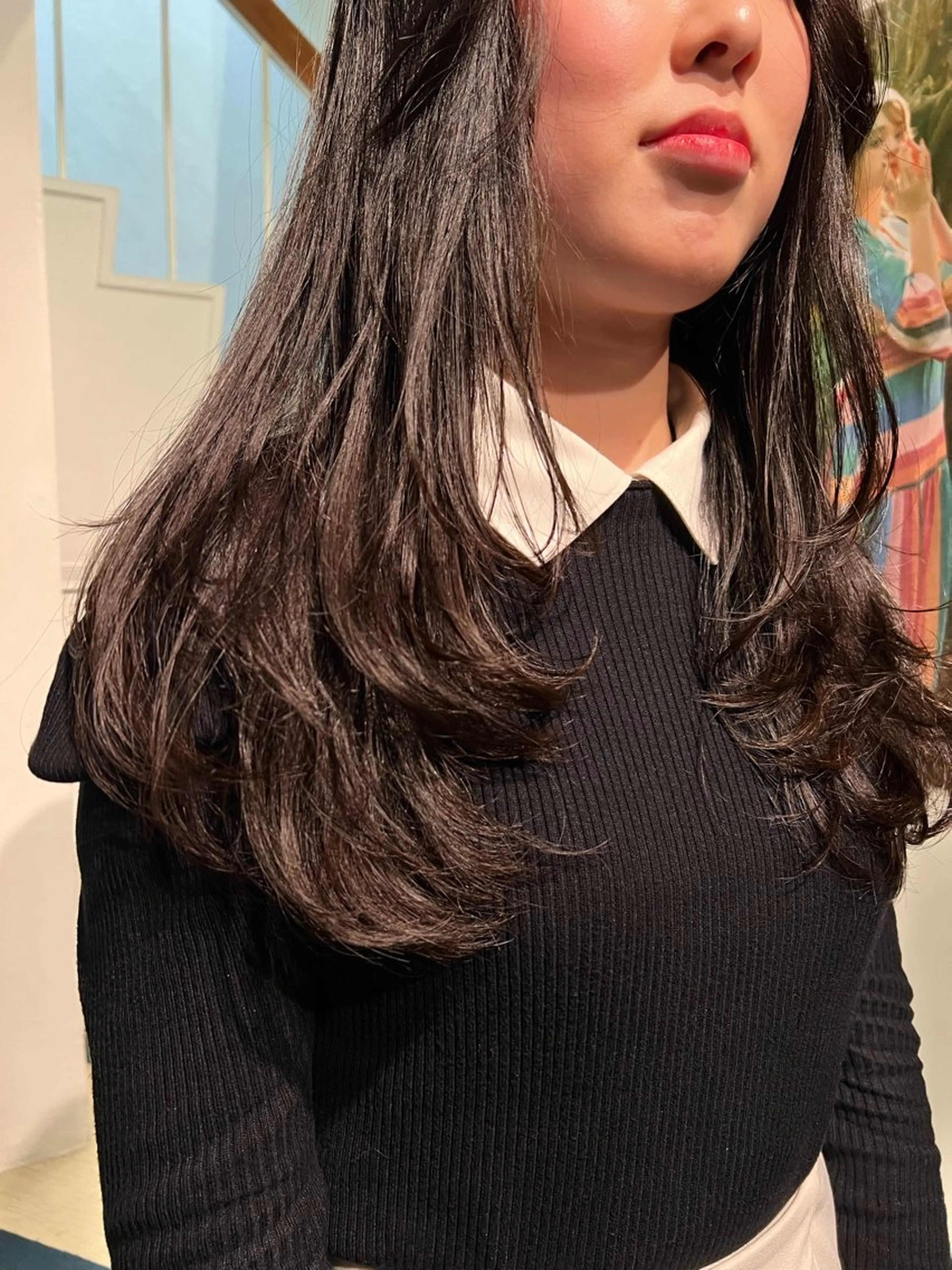 ロング カラー lapensee noir所属・ムラコシヒカリ lapenseeのヘアスタイル