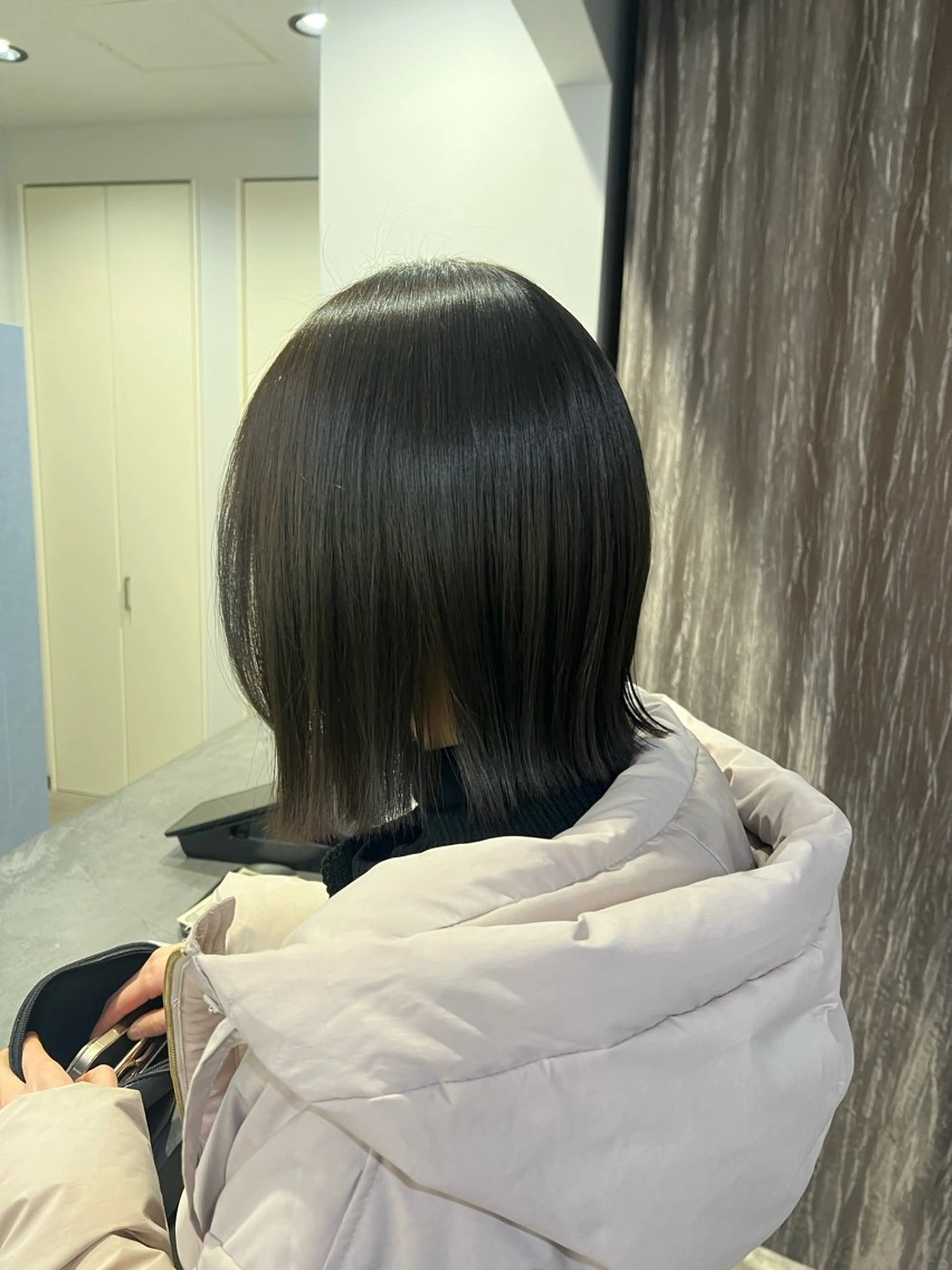 ミディアム ヘアカラー トリートメント 小番 茜海のヘアスタイル
