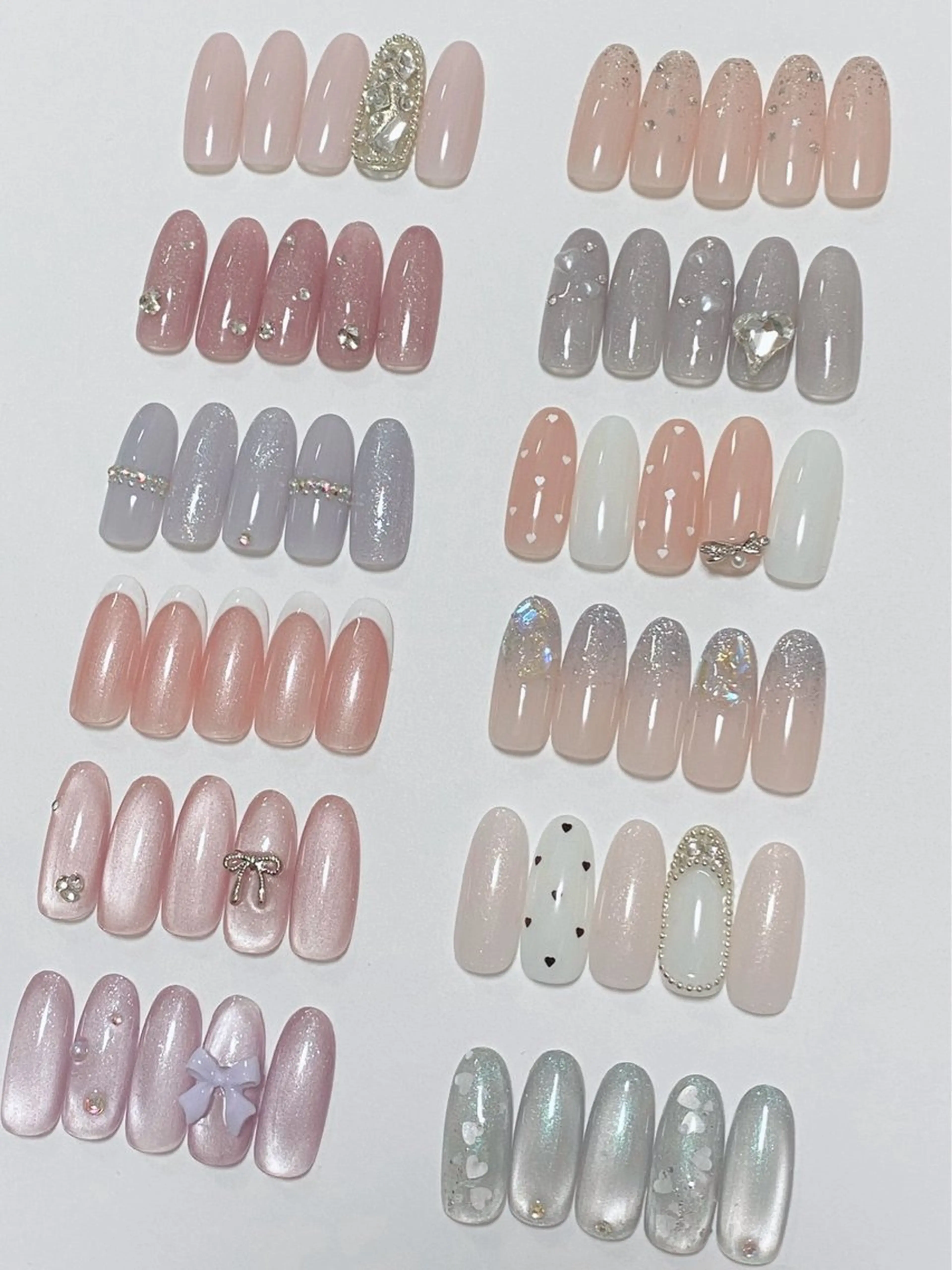 オフあり💅ワンホン韓国風ネイル🦋選べる定額デザインの写真