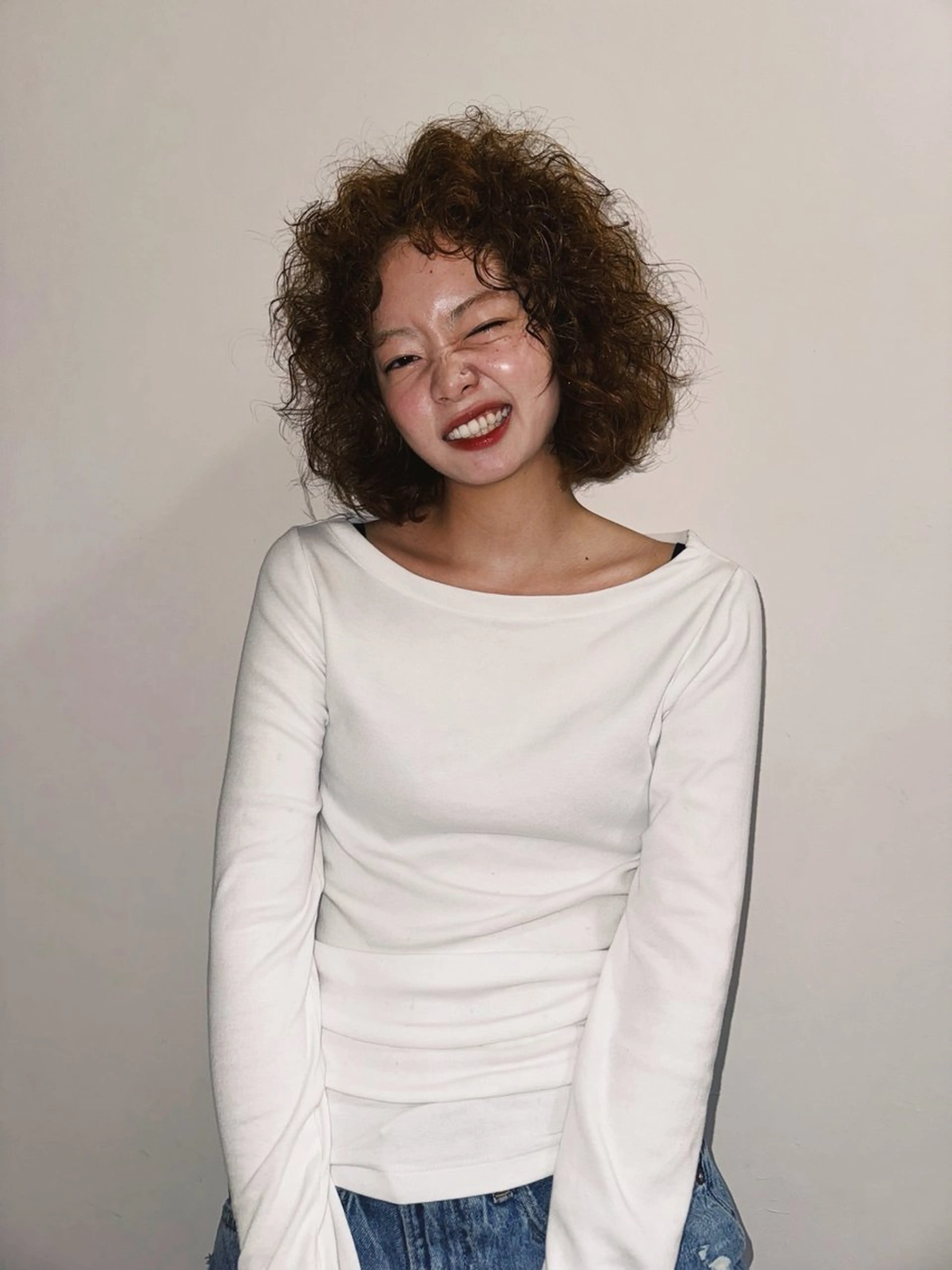 ミディアム ミディアムパーマ 外国人風カラー ツイストパーマ カット パーマ トリートメント THE  AGATA TOKYO所属・外国人風パーマ/デザ インカット🦕✨アミのヘアスタイル