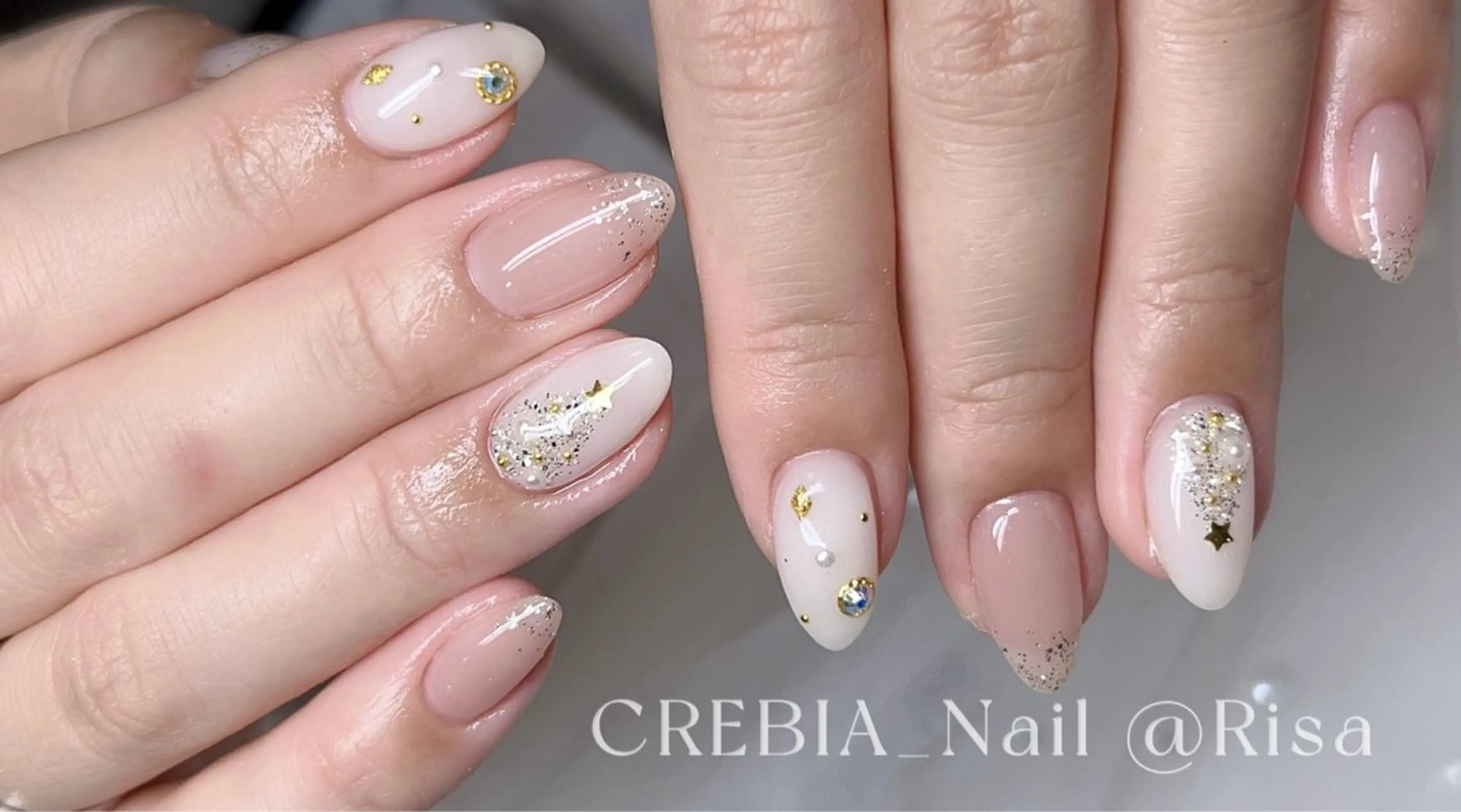 ネイル CREBIA beaute ネイル部所属・CREBIA @Risaのネイルデザイン
