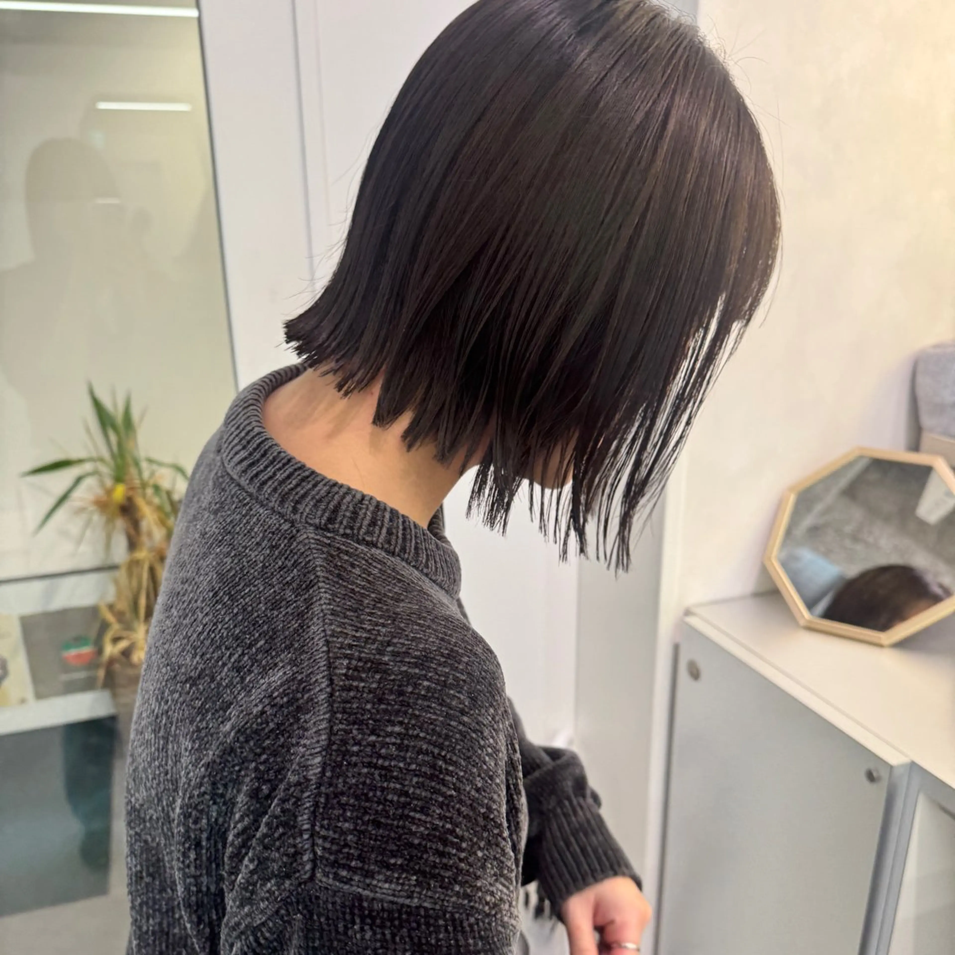 🩰𓊆ボブカット𓊇 3センチ以上切らせていただける方限定🫧キューティクル補修トリートメント込みの写真