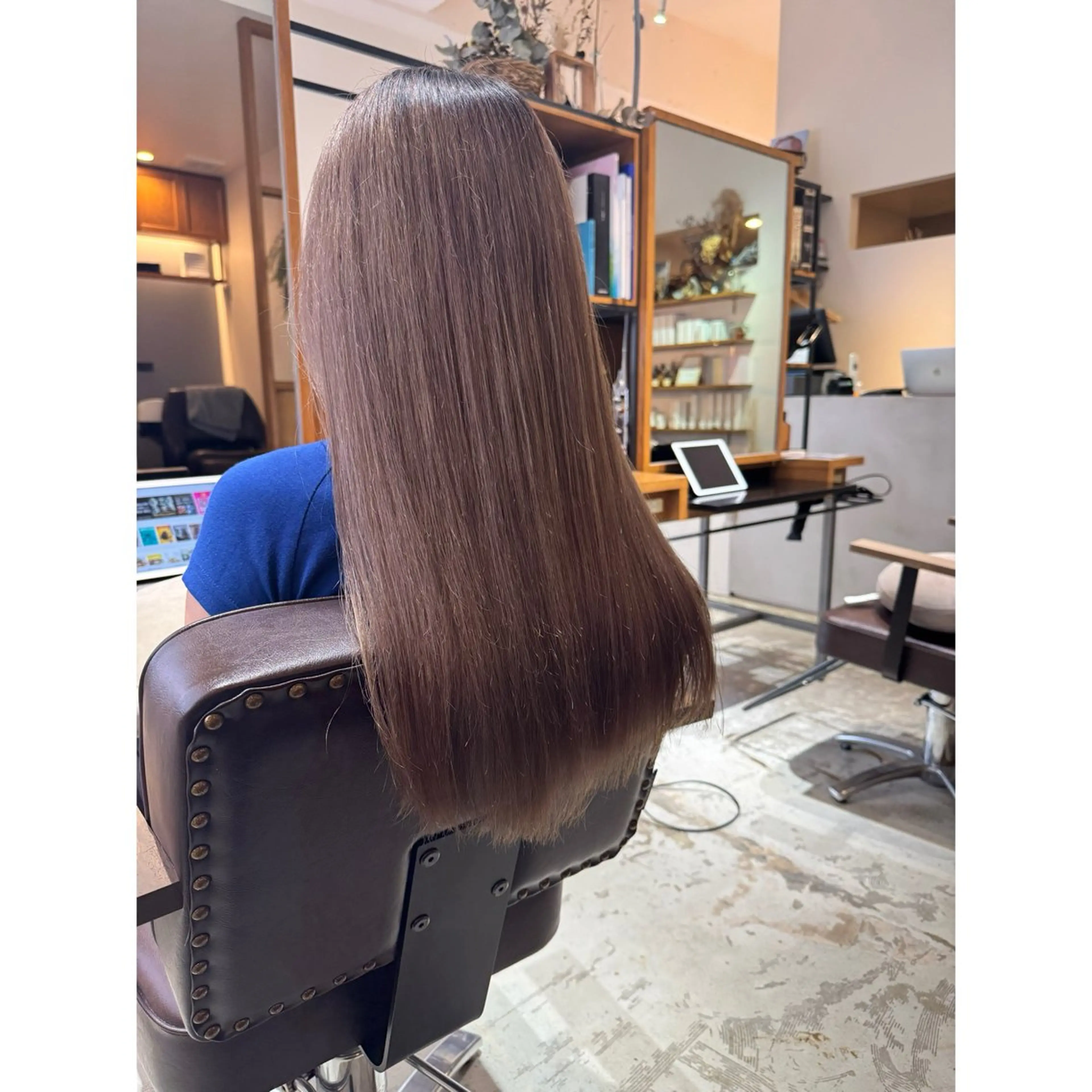 ロング カット 喜友名洸季 anoneのヘアスタイル