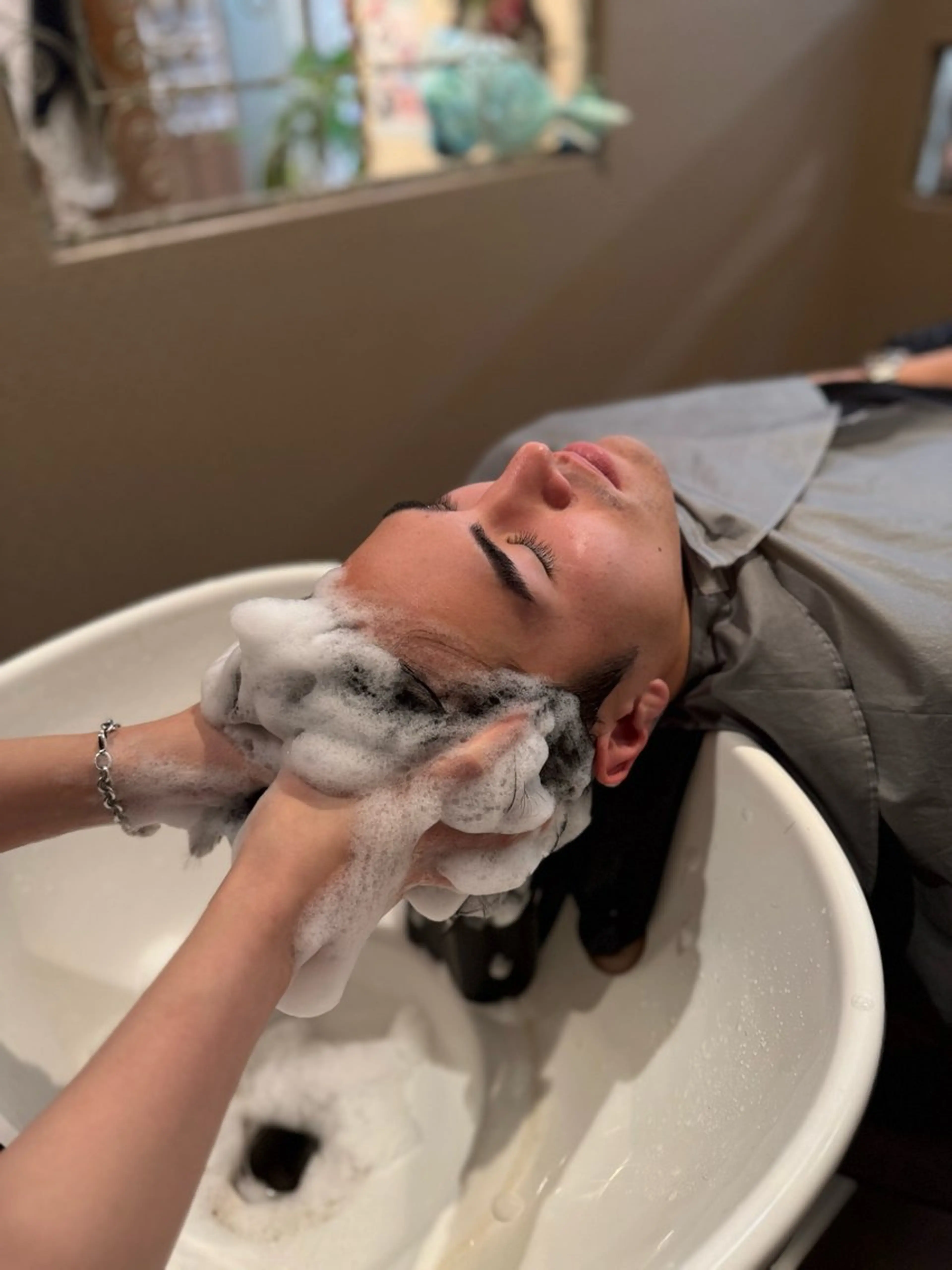 【気になる乾燥肌に】カット＋頭皮保湿ヘッドスパの写真