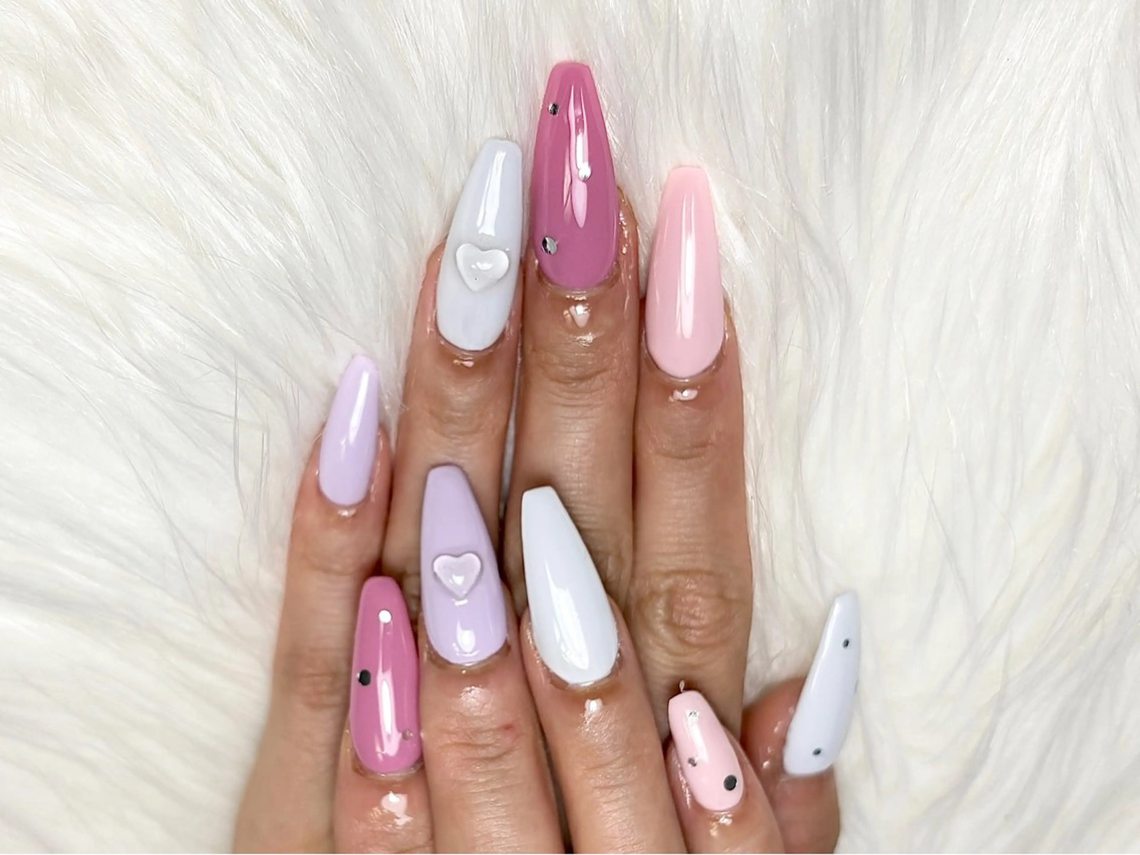 ネイル スカルプネイル ハンドネイル etoile filanteのネイルデザイン