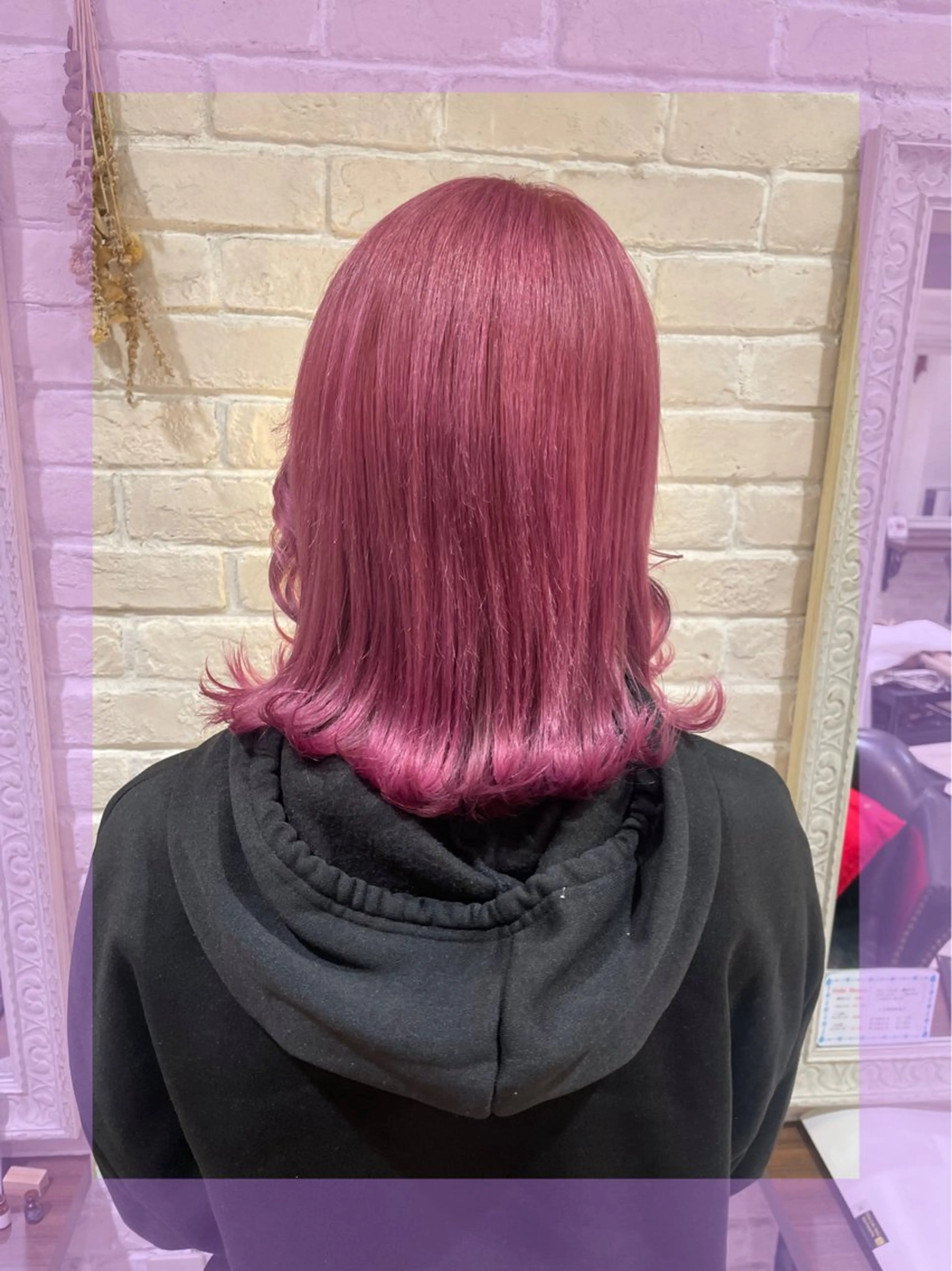 ミディアム カラー ヘアアレンジ ヘアカラー 🦄ブリーチ💜エク ステ💜MIU🦄のヘアスタイル
