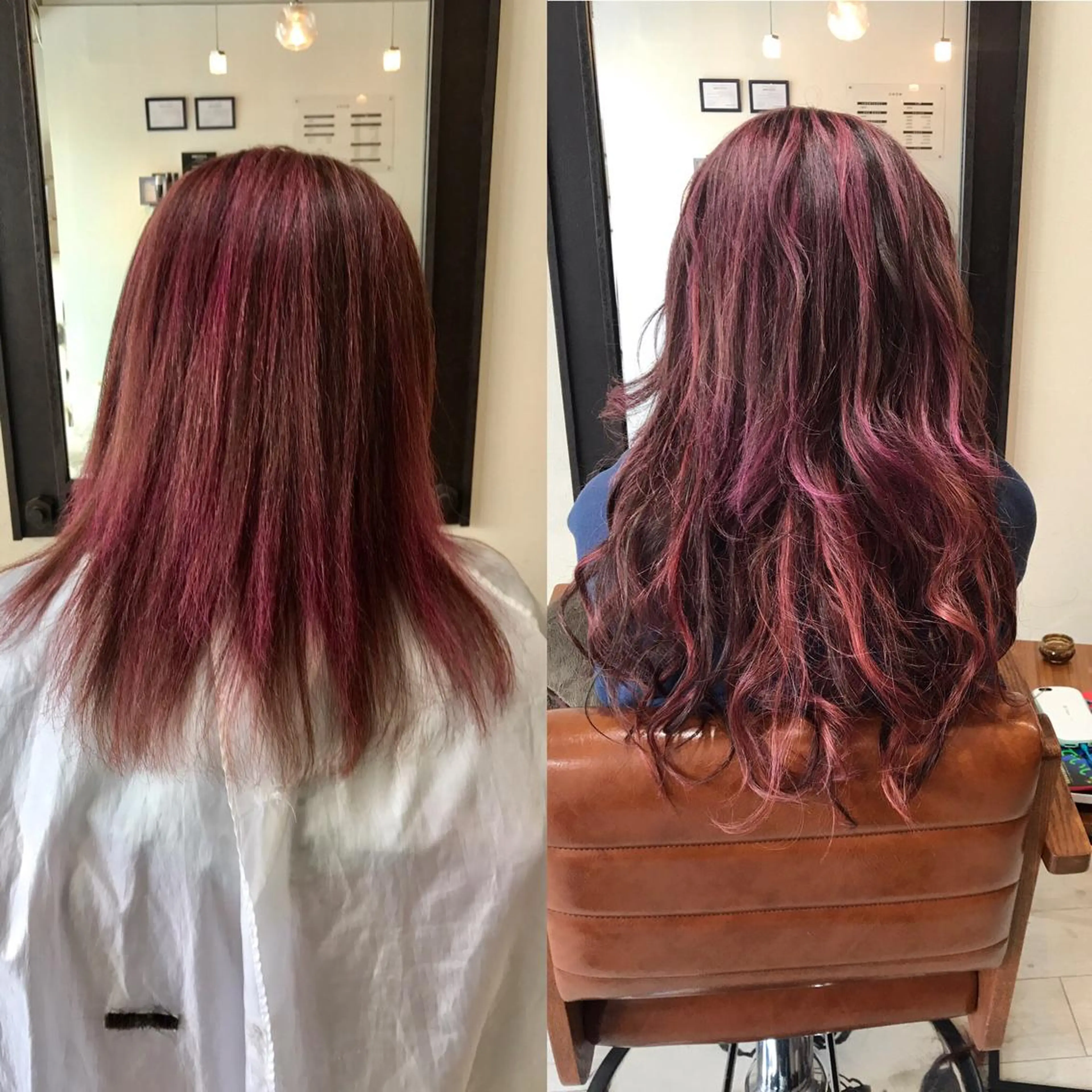 ミディアム エクステ Orque 伊藤丈晴のヘアスタイル