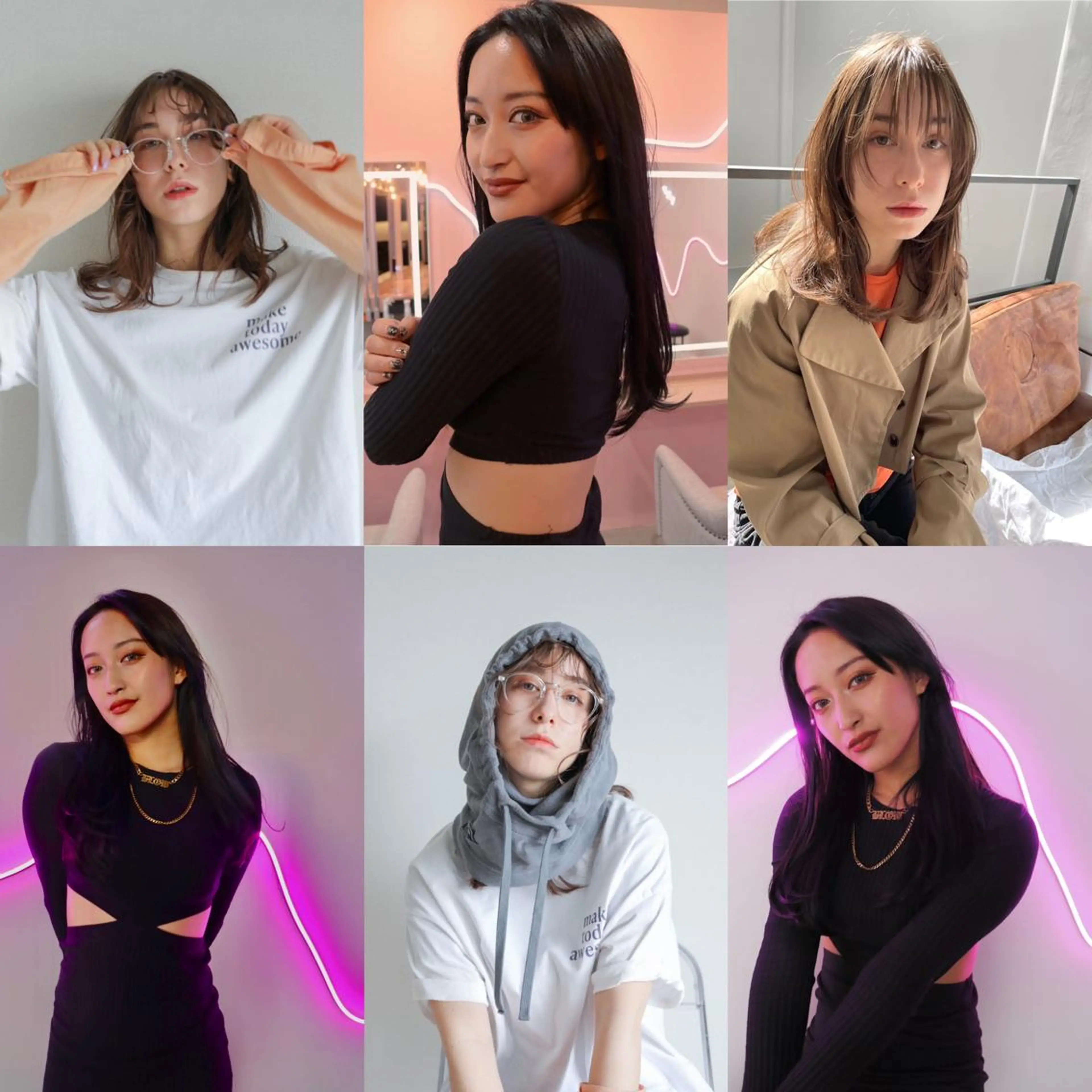 ロング 韓国風ヘア wixy    mimi所属・透明感カラーの人 ベージュの王様のヘアスタイル