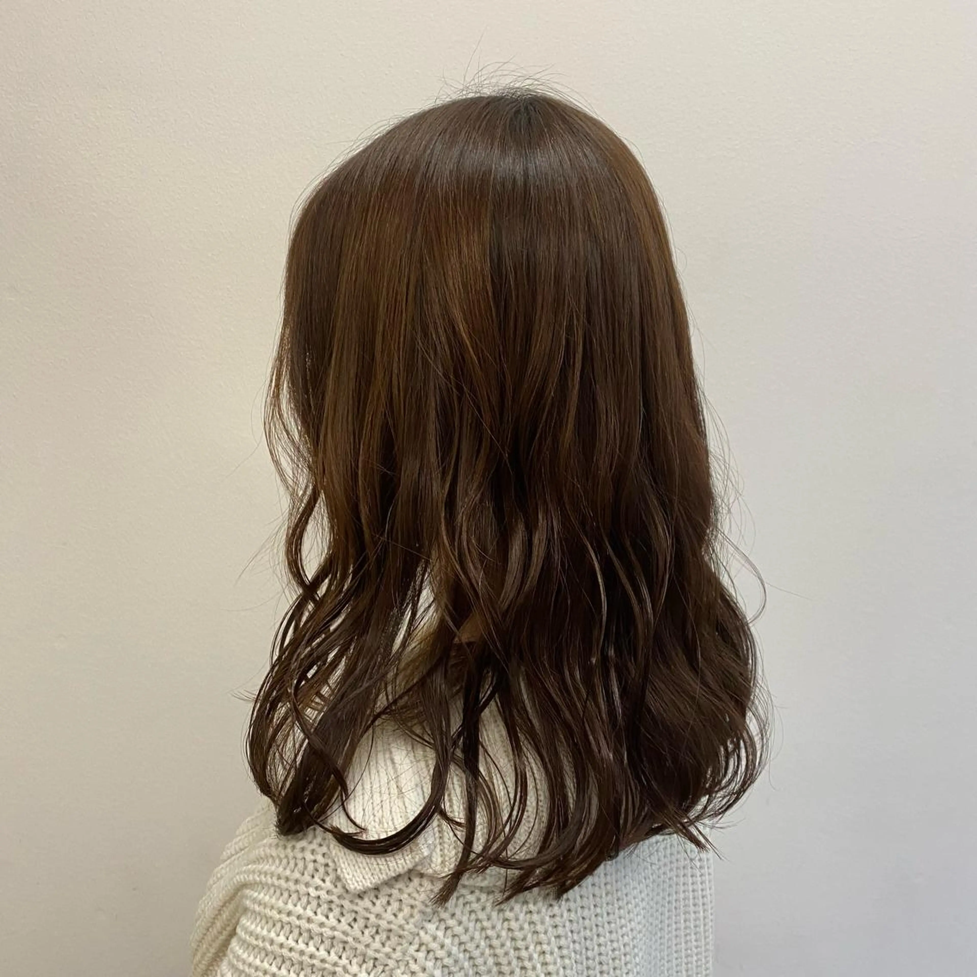 セミロング sanae /透明感カラーのヘアスタイル
