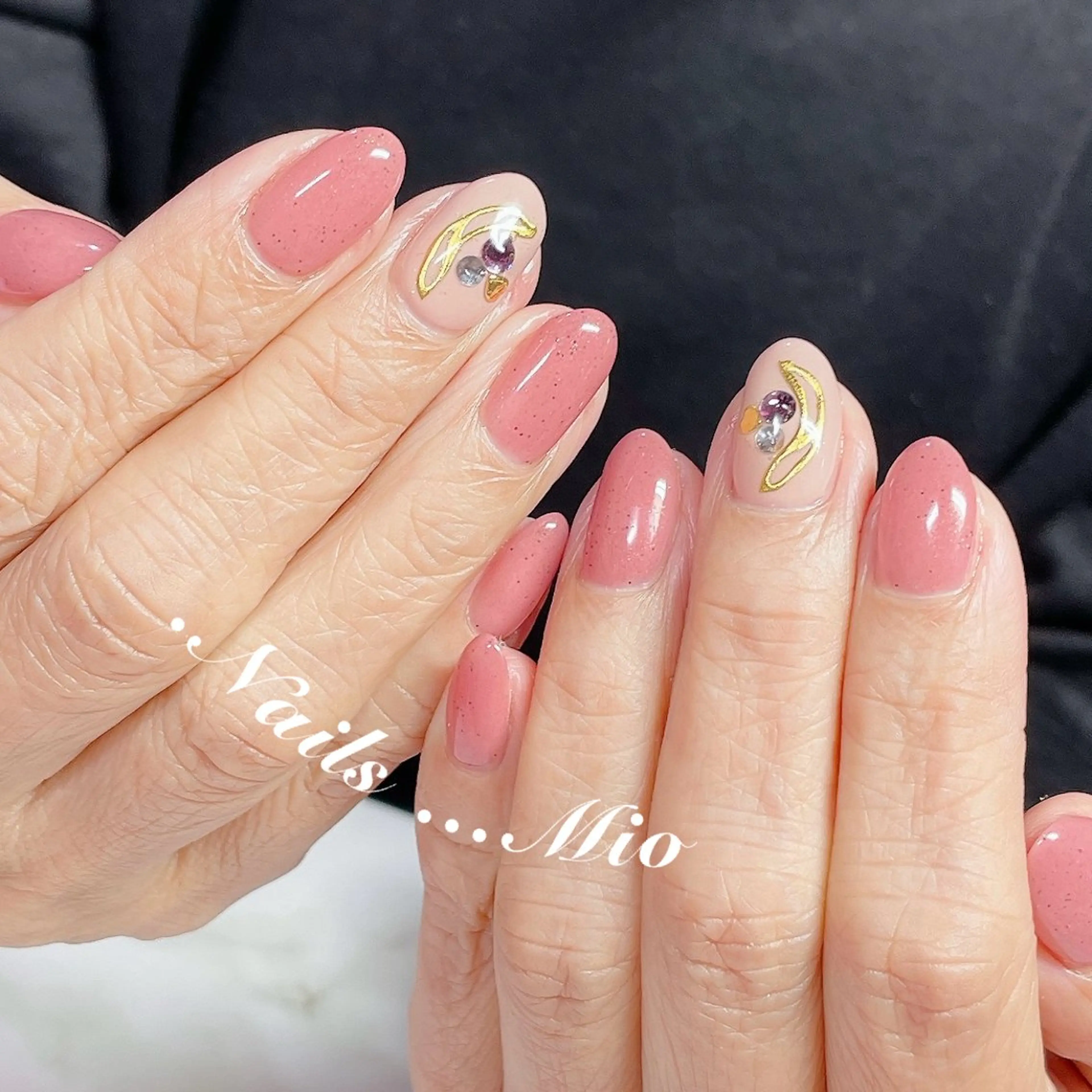 ネイル ジェルネイル ワンカラーネイル .Nails Mio 赤羽西ネイルサロンのネイルデザイン