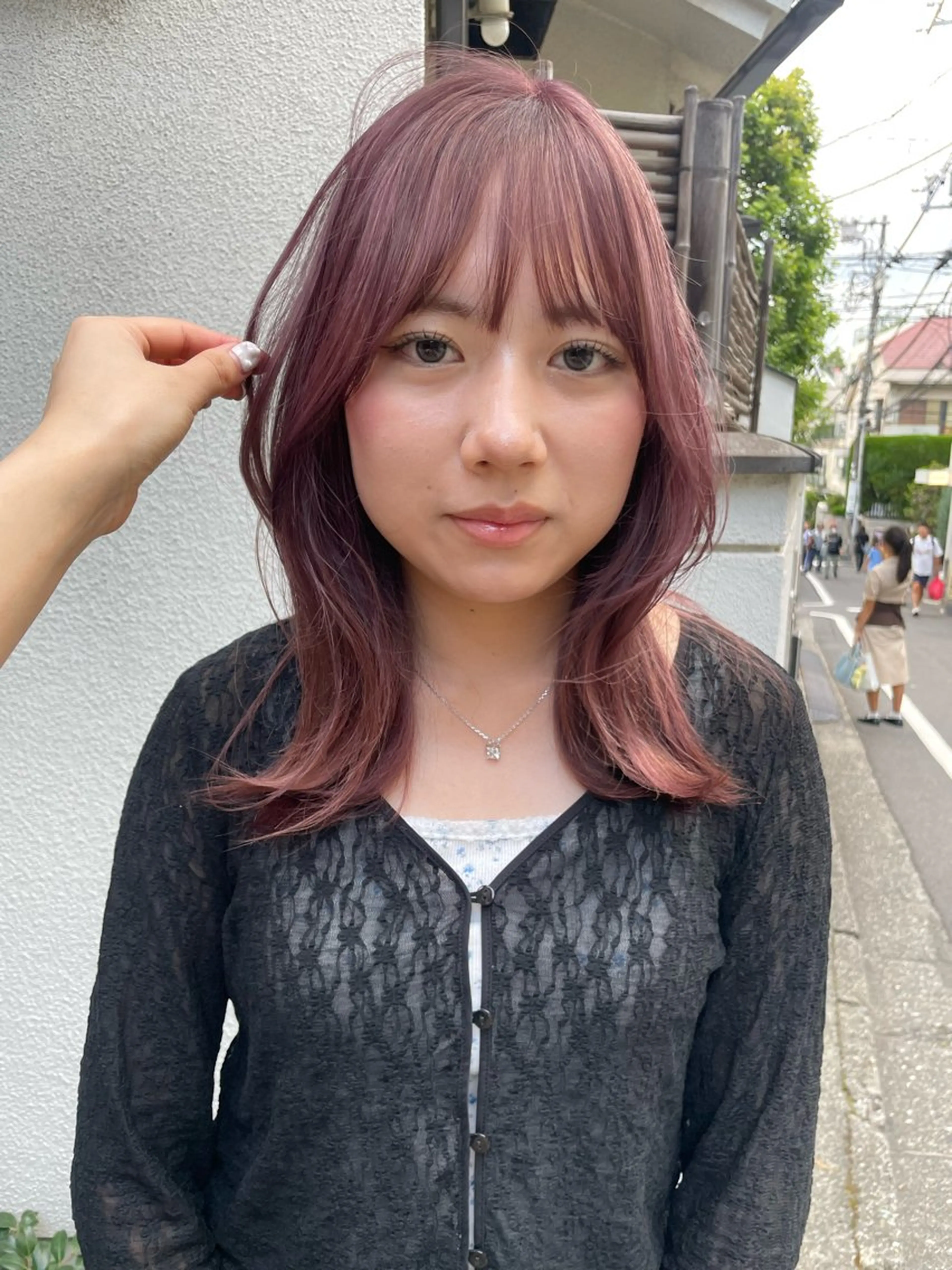 カラー 金尾 凜のヘアスタイル