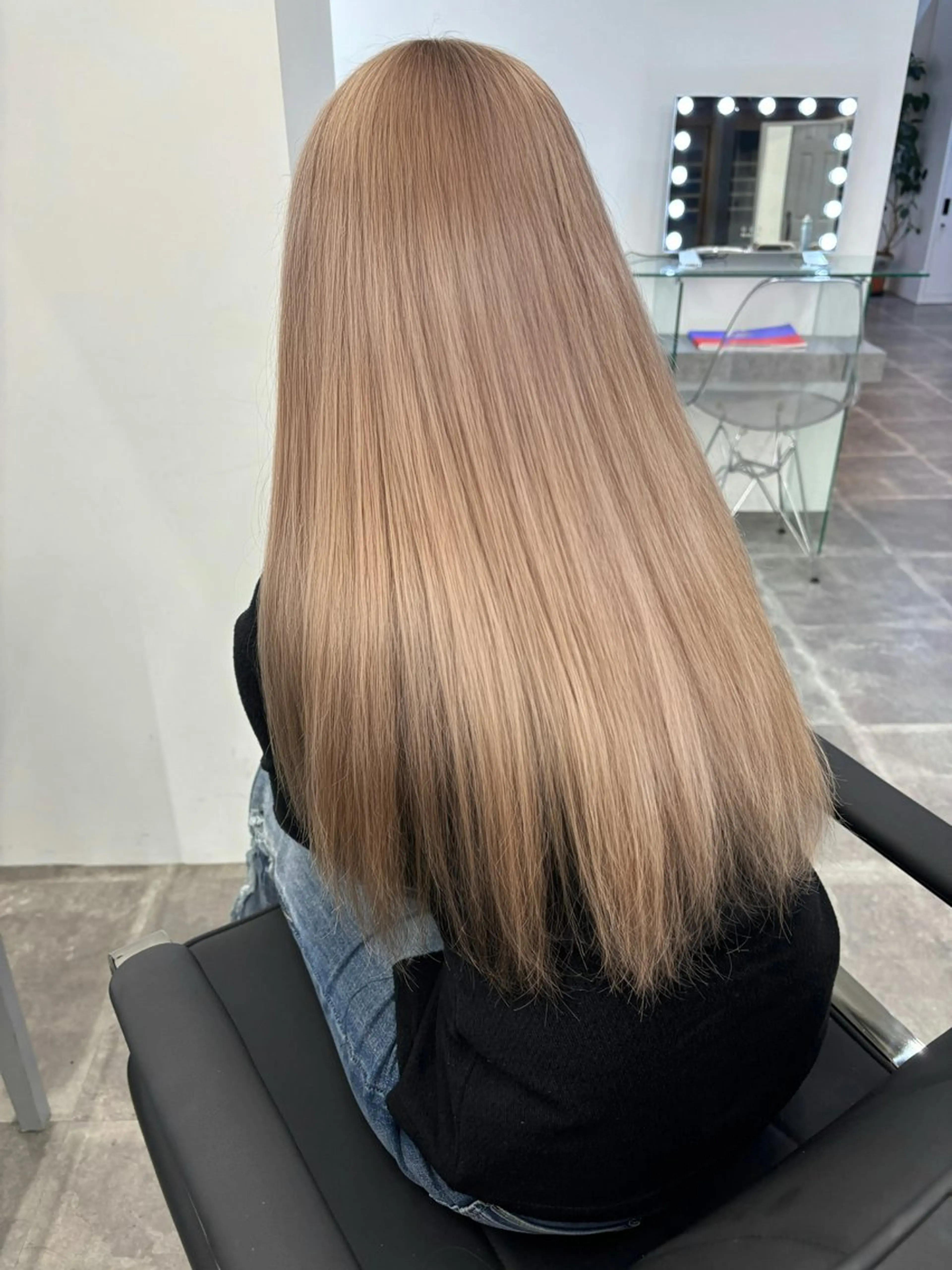 ロング ヘアカラー 名古屋栄/PELE/ ブリーチ/asahiのヘアスタイル