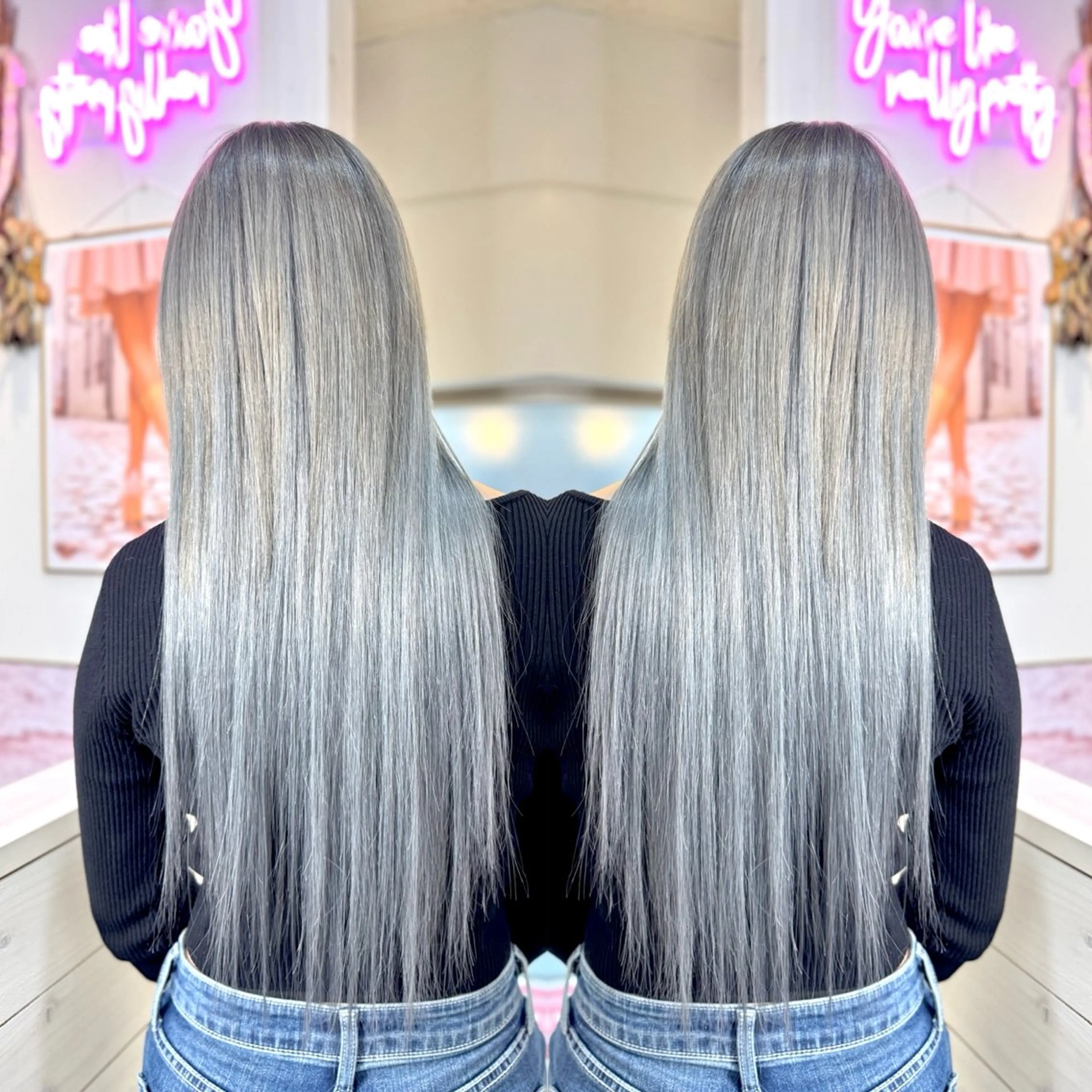 ロング Shelltie Fiel(シェルティフィエル)錦糸町所属・次世代シールエクステ 🦋‪錦糸町YUKAのヘアスタイル