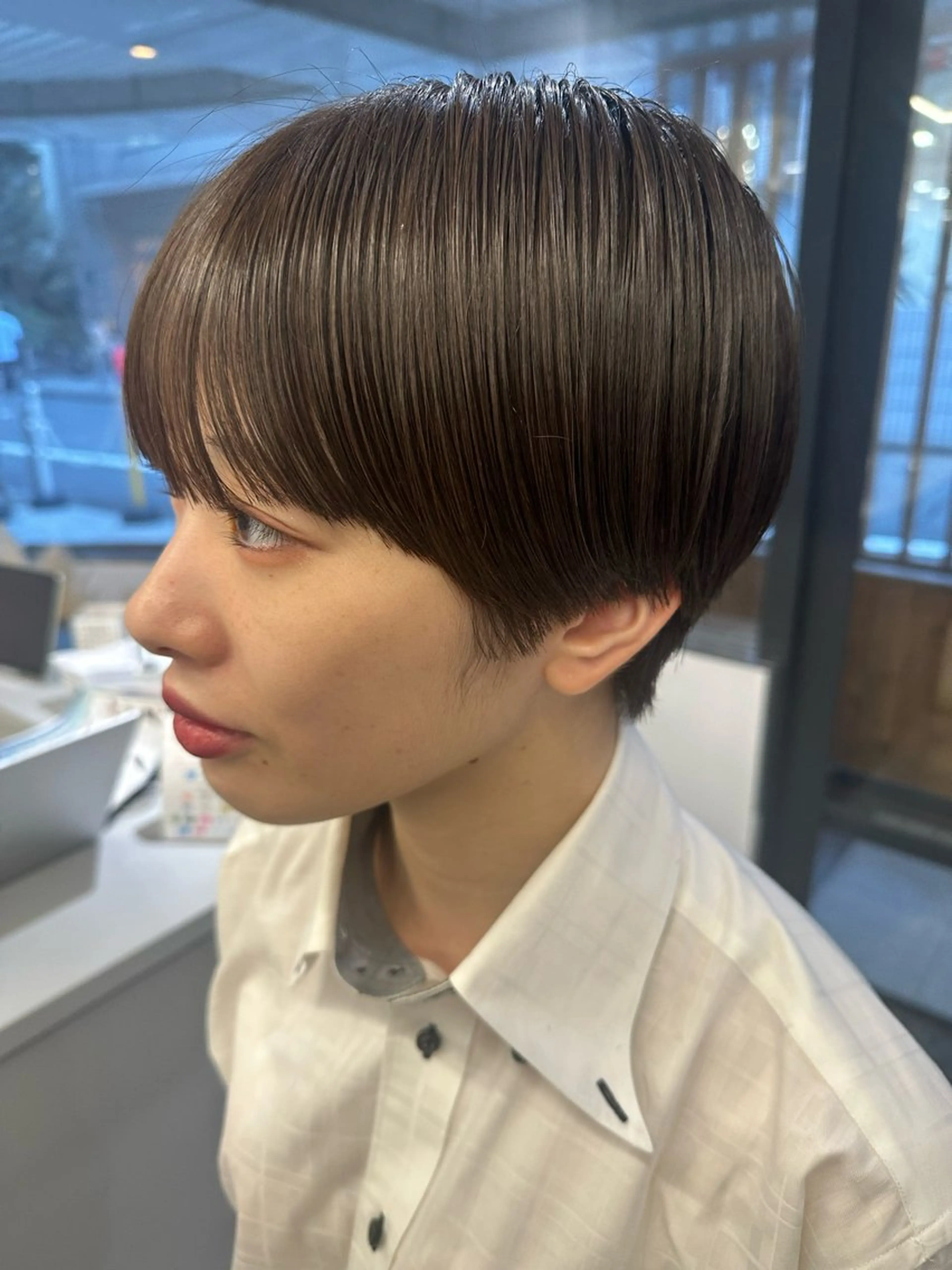 ショート カット 骨格診断で絶対可愛い ✨丸みショート✨凌弥のヘアスタイル