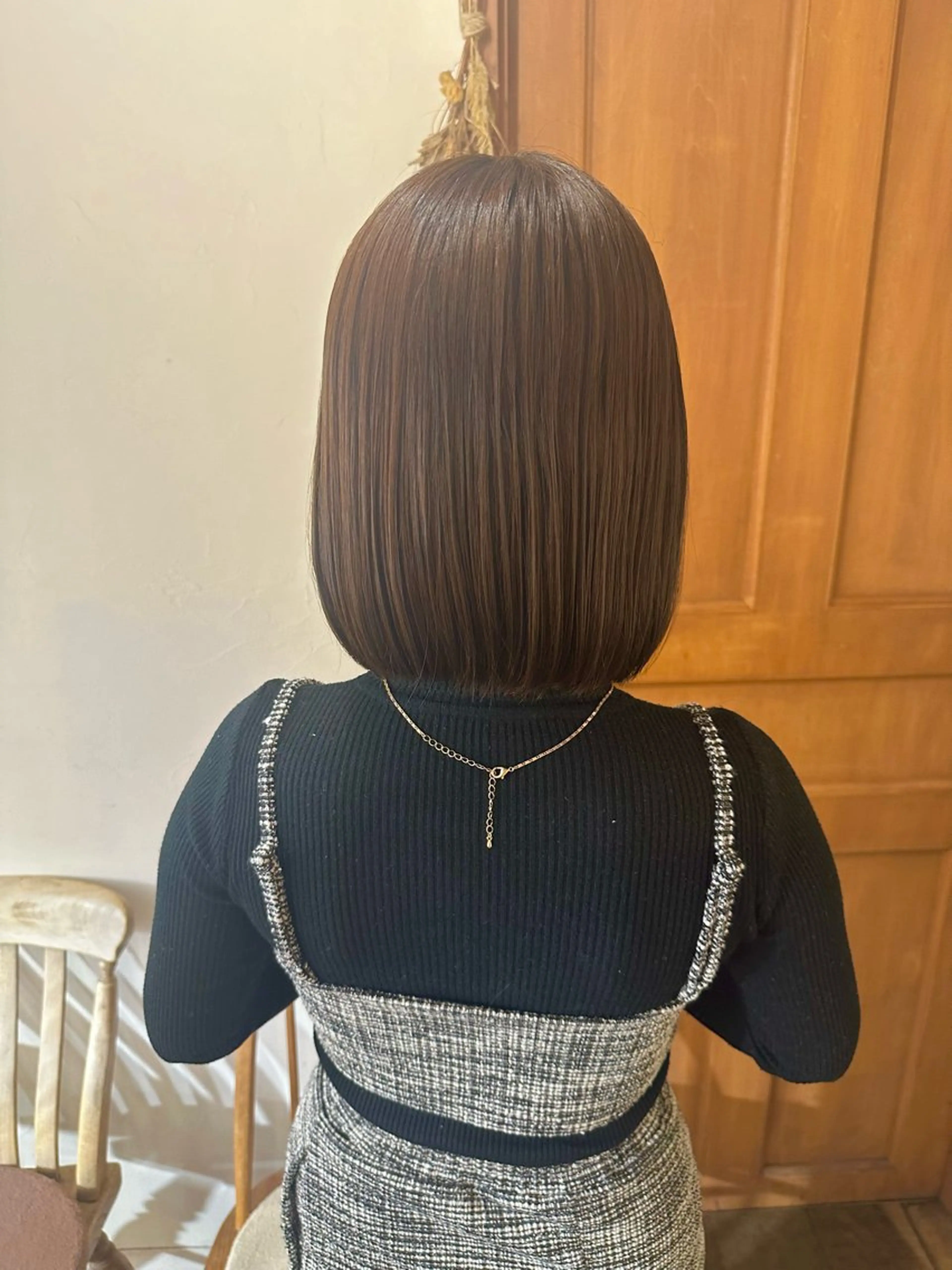 ミディアム 透明感カラー/ボブ /佐藤伶のヘアスタイル