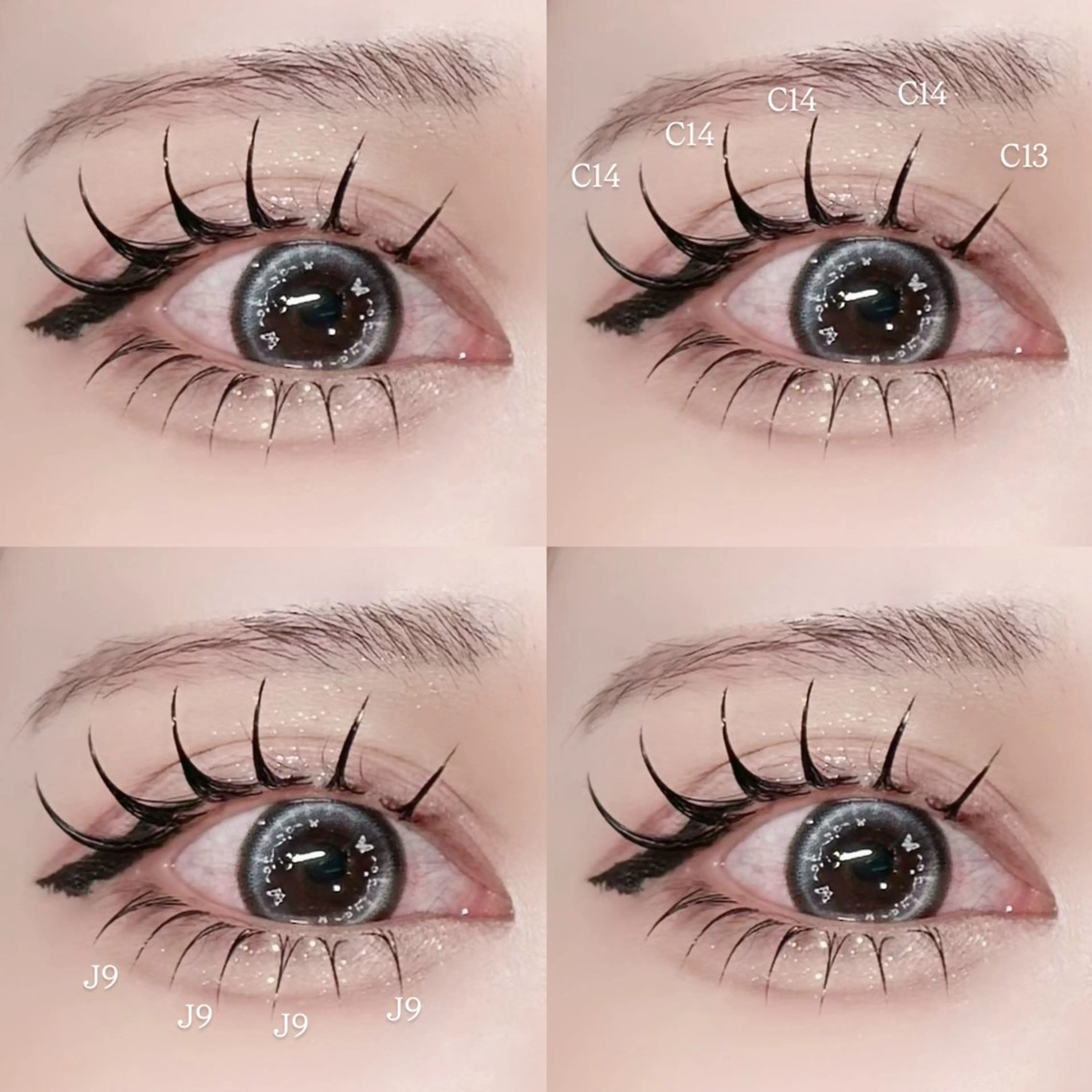 マツエク・マツパ マツエク 長谷川 湖虹のマツエク・マツパデザイン