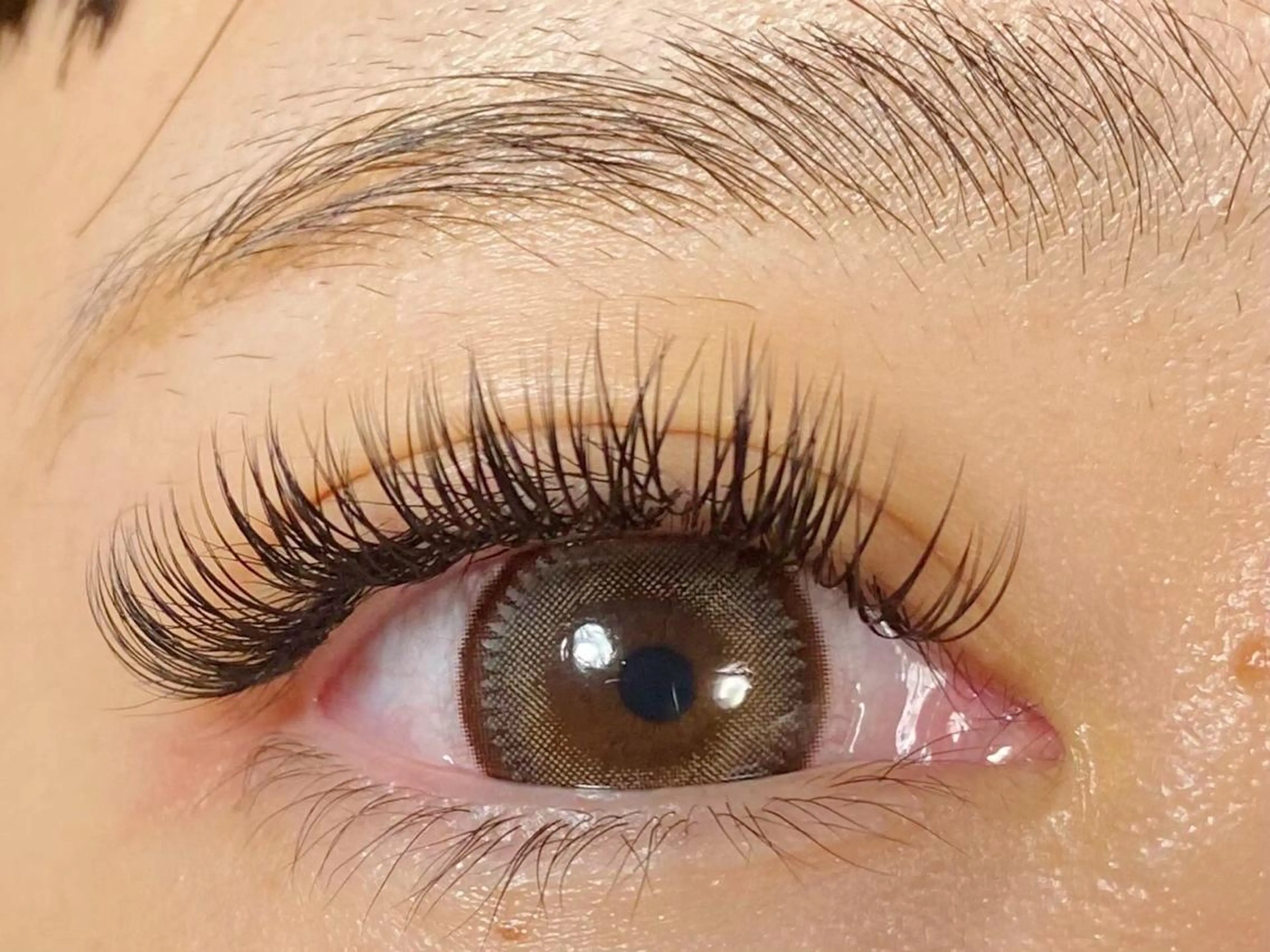 フラットラッシュ180本（オフ込み）7400円❤️モチの良さ抜群◎ 2Dラッシュに変更可能❤️ ブラウンに変更＋500円の写真