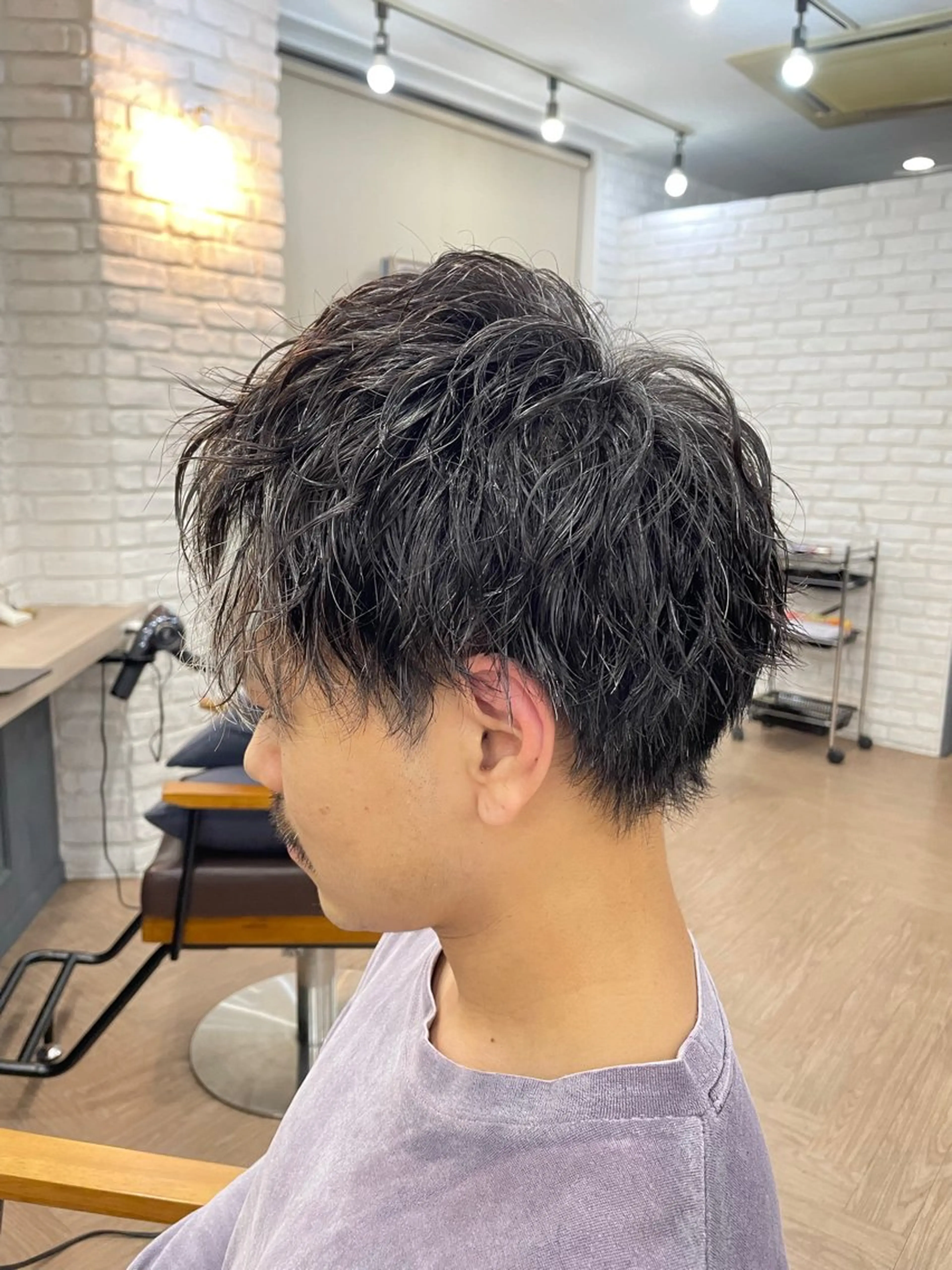 パーマ メンズ メンズパーマ ツイストスパイラルパーマ スパイラルパーマ カット パーマ ニューモヘア所属・【マンツーマン接客】 ✂︎🟡酒井司🟡のヘアスタイル