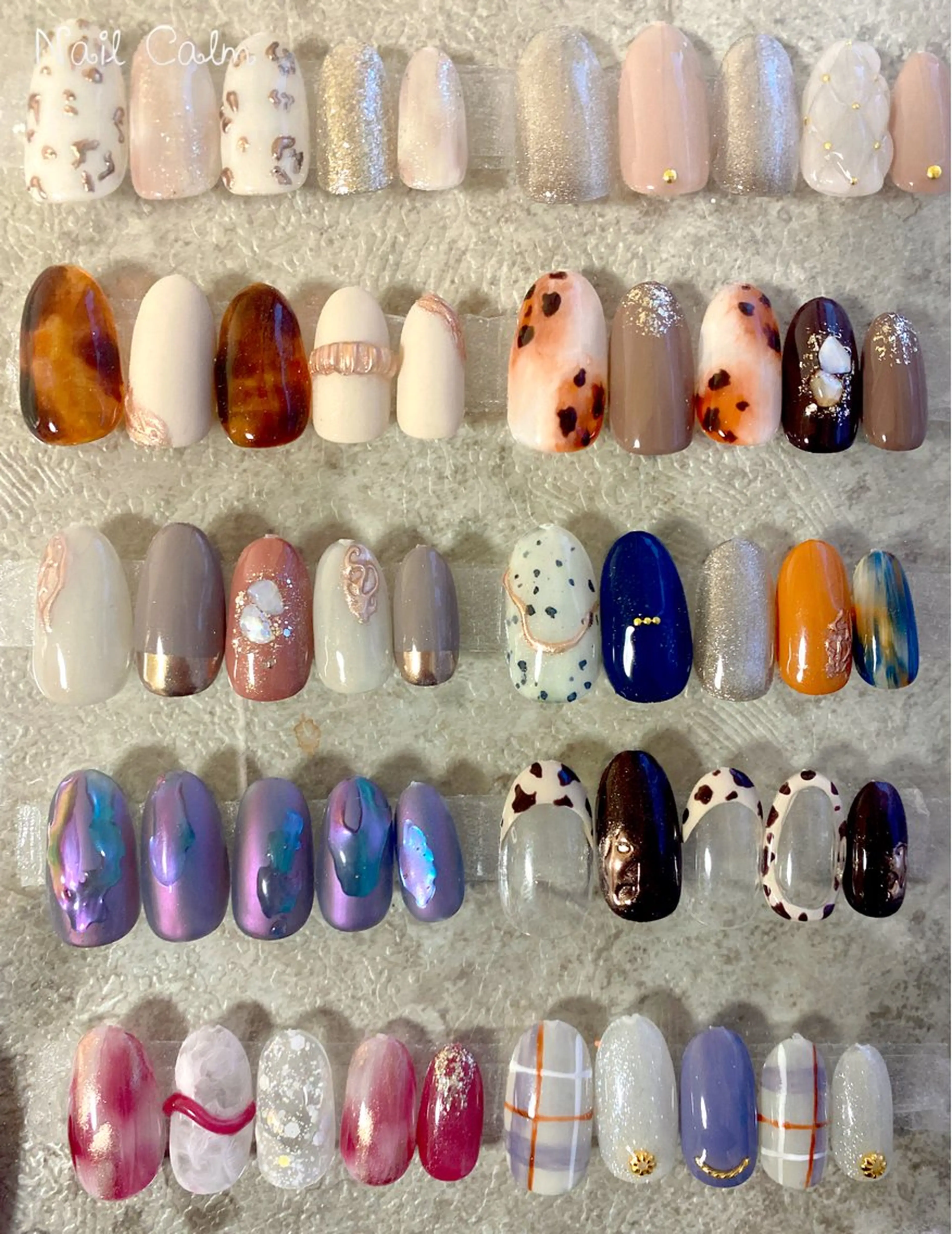 ネイル アートネイル ハンドネイル Nail Calm所属・プライベートサロン Calmのネイルデザイン
