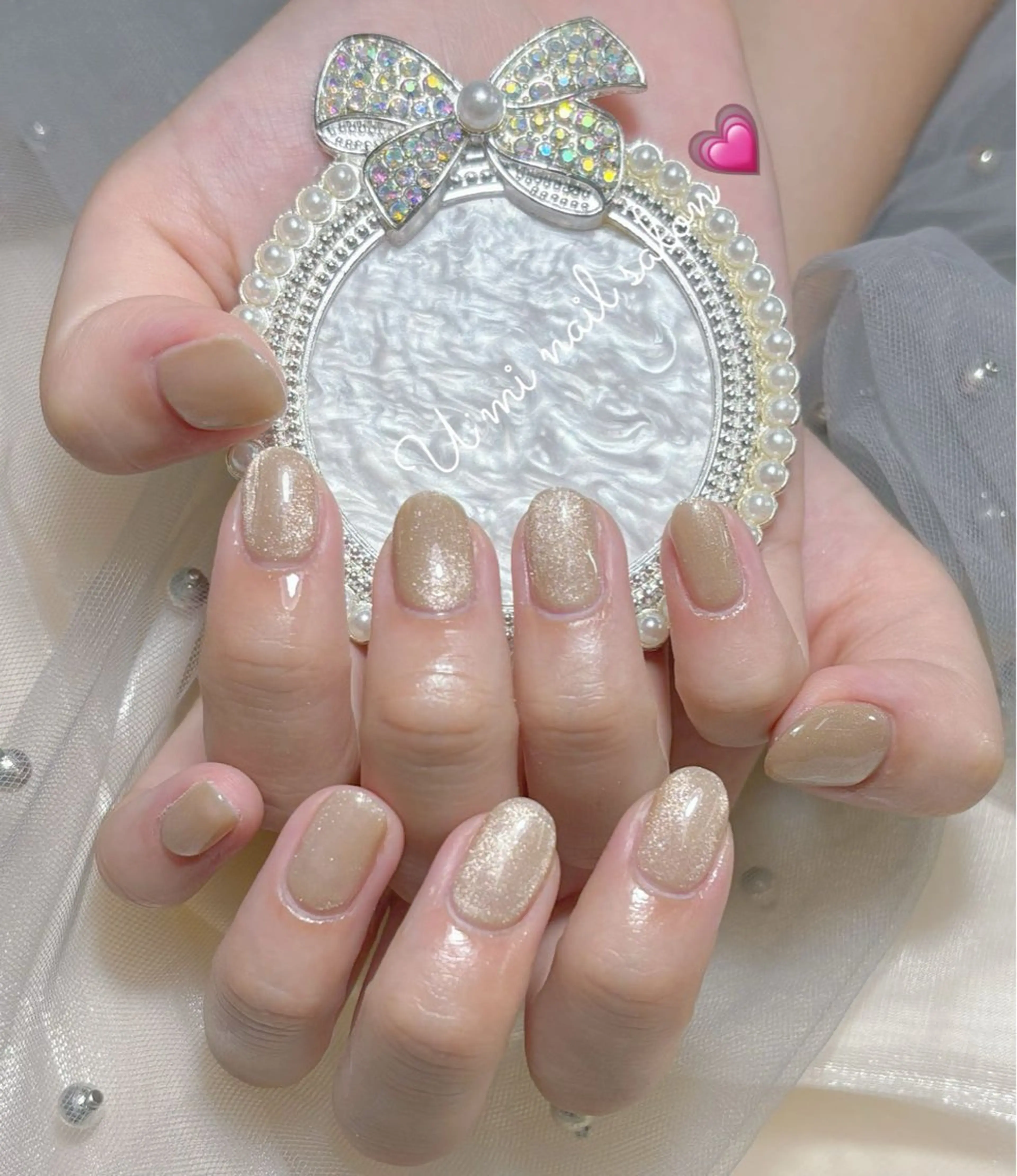 ネイル マグネットネイル U·Mi nail salon所属・U·MI 長さ出し専門店のネイルデザイン