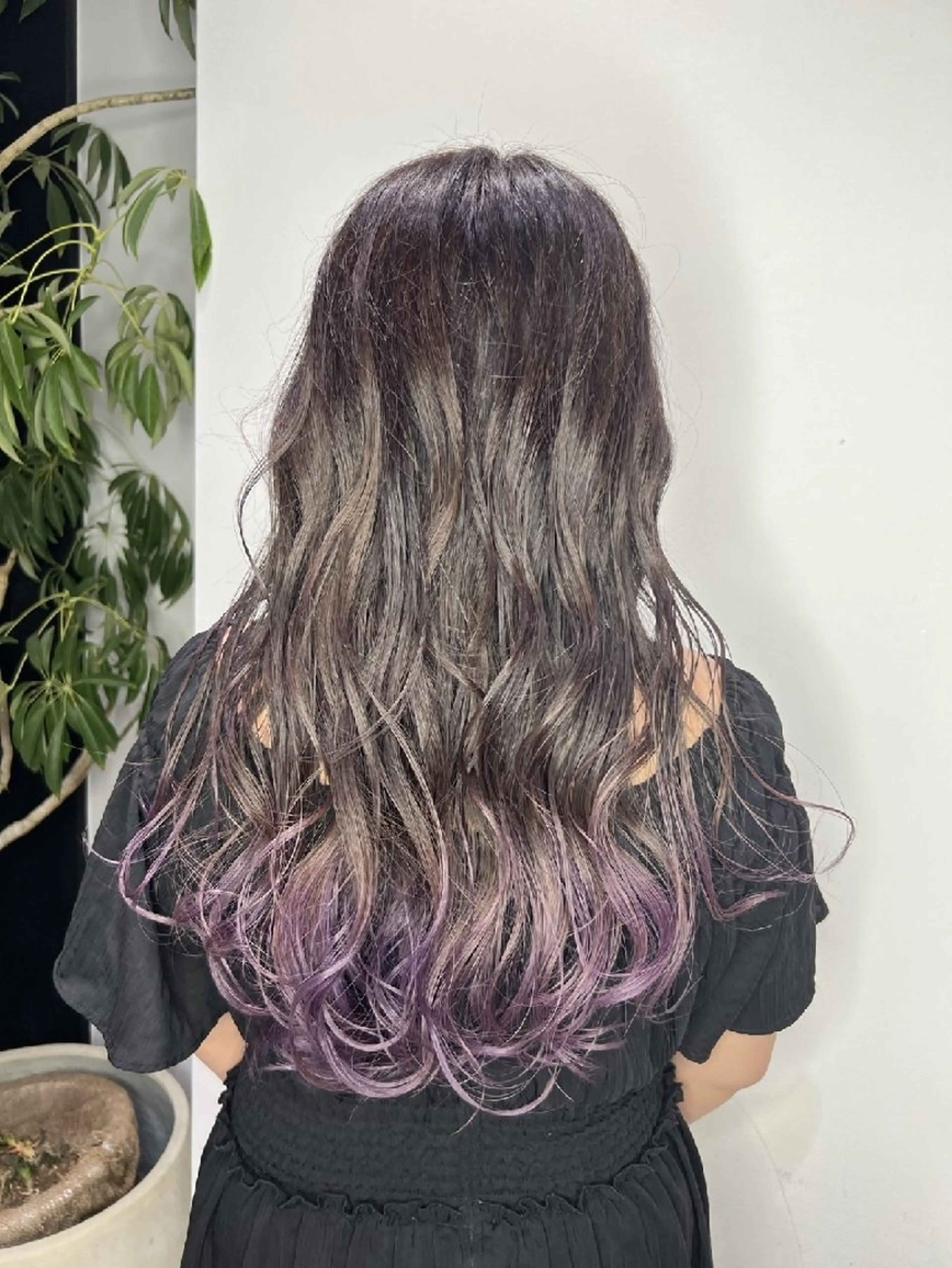 ロング カラー ヘアカラー トリートメント stair:case所属・髪質改善ストレート NO.1 深澤 颯斗のヘアスタイル
