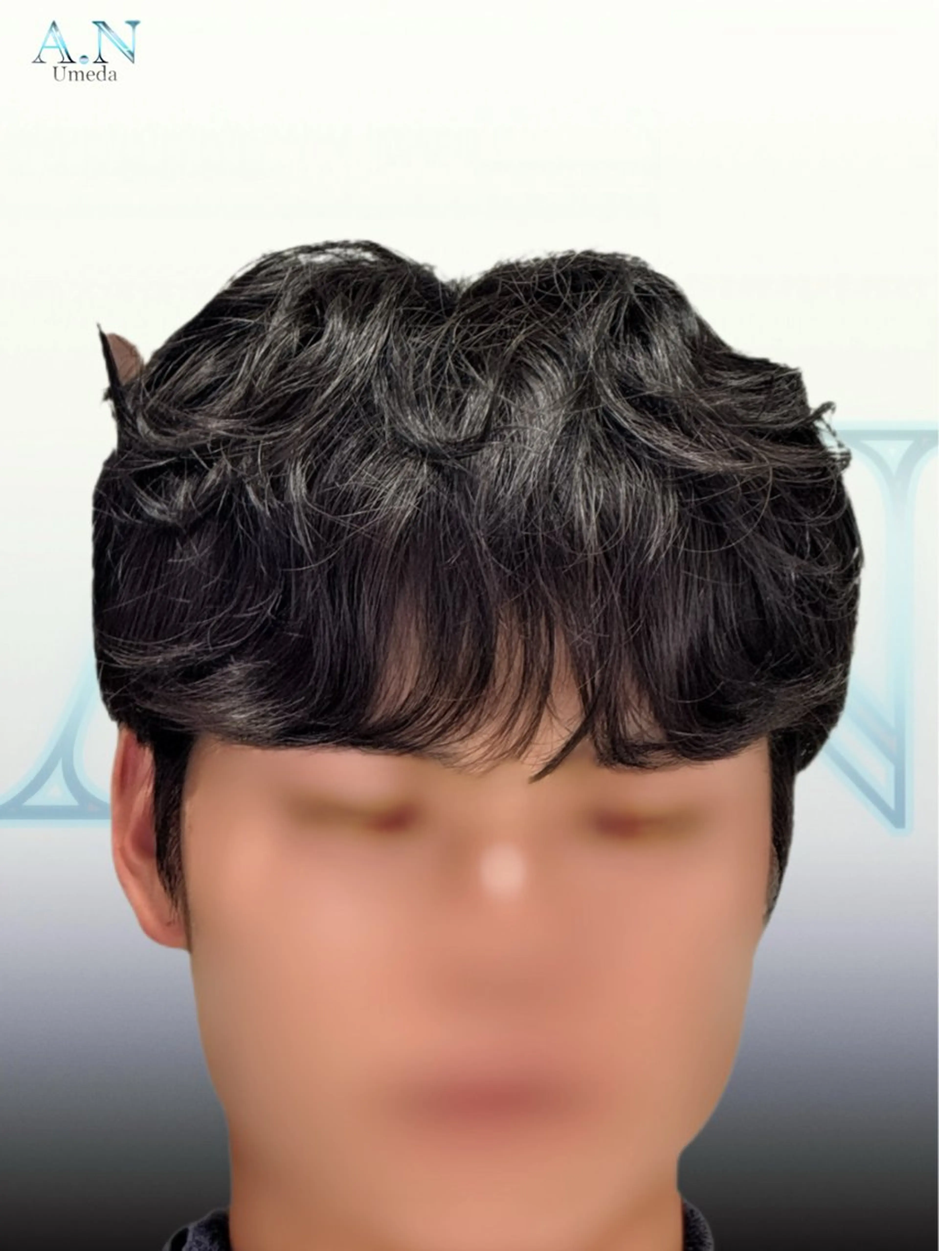 ショート パーマ メンズ カット パーマ 似合わせカット/韓国 特化/梅田/Eveのヘアスタイル