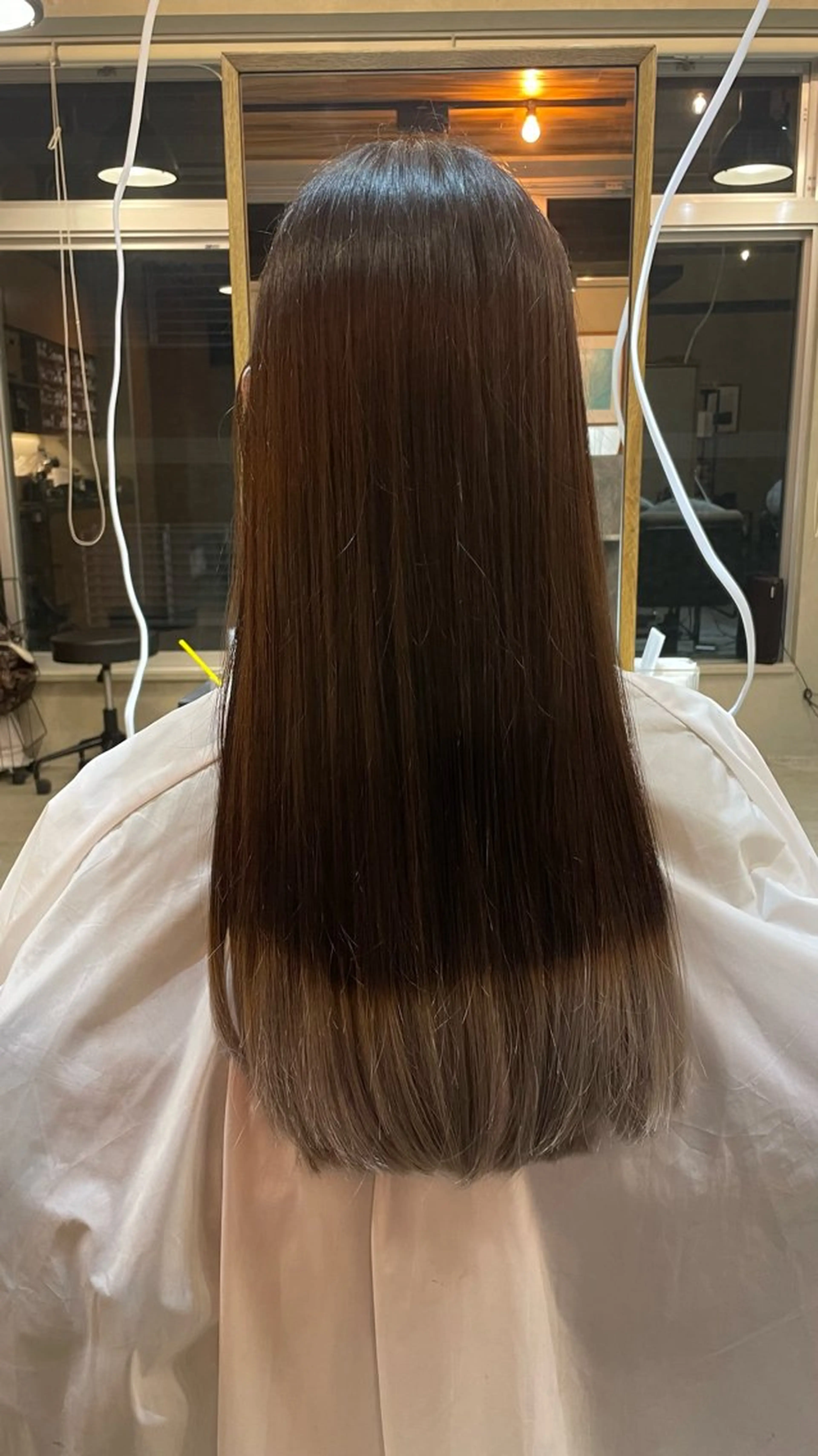 ロング カラー ブリーチ Hair ruup Rell所属・デザインカラー/スパ 竹西 成美のヘアスタイル