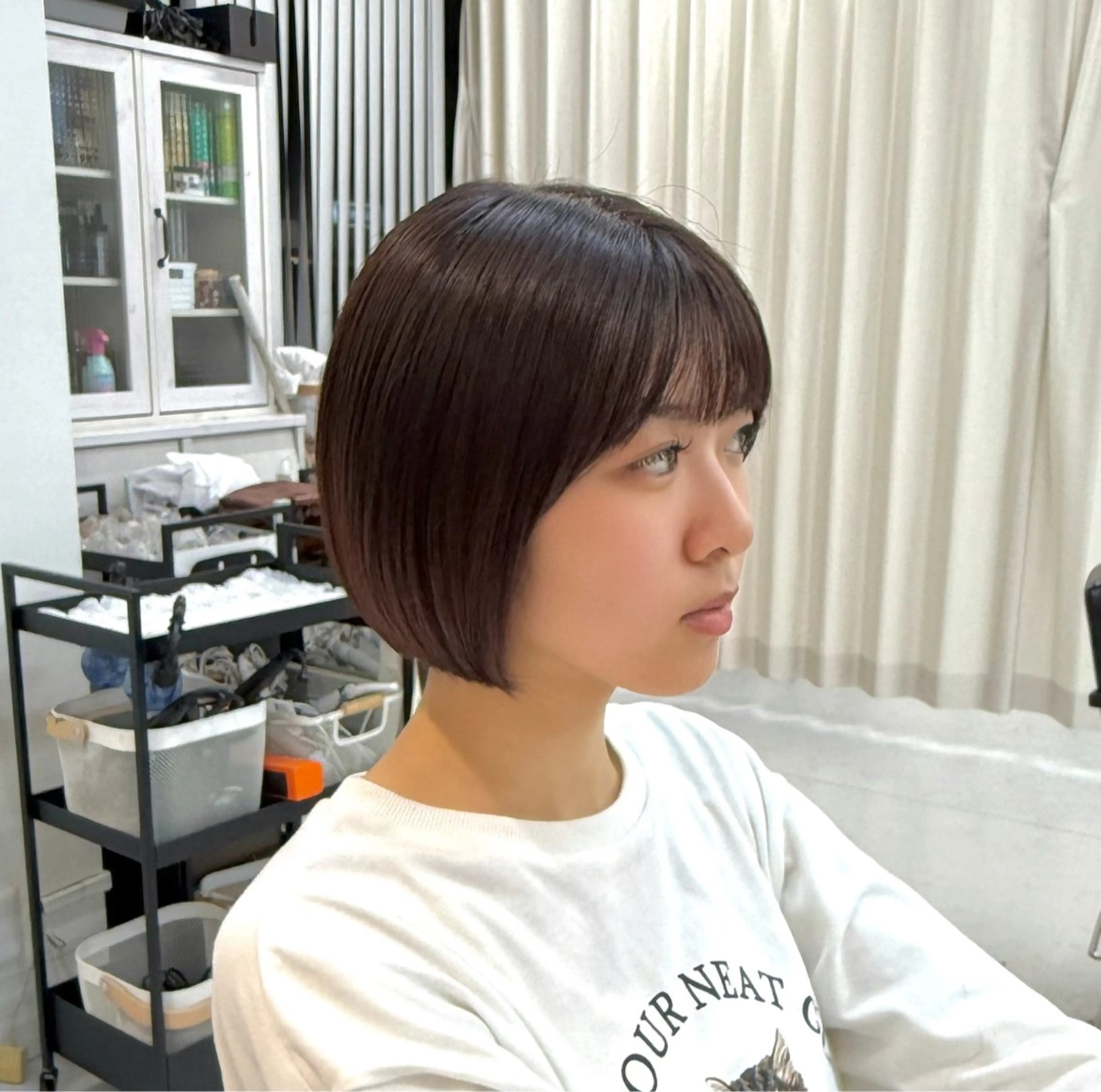 カット ヘアカラー トリートメント 榎本 雪来 LEV.のヘアスタイル