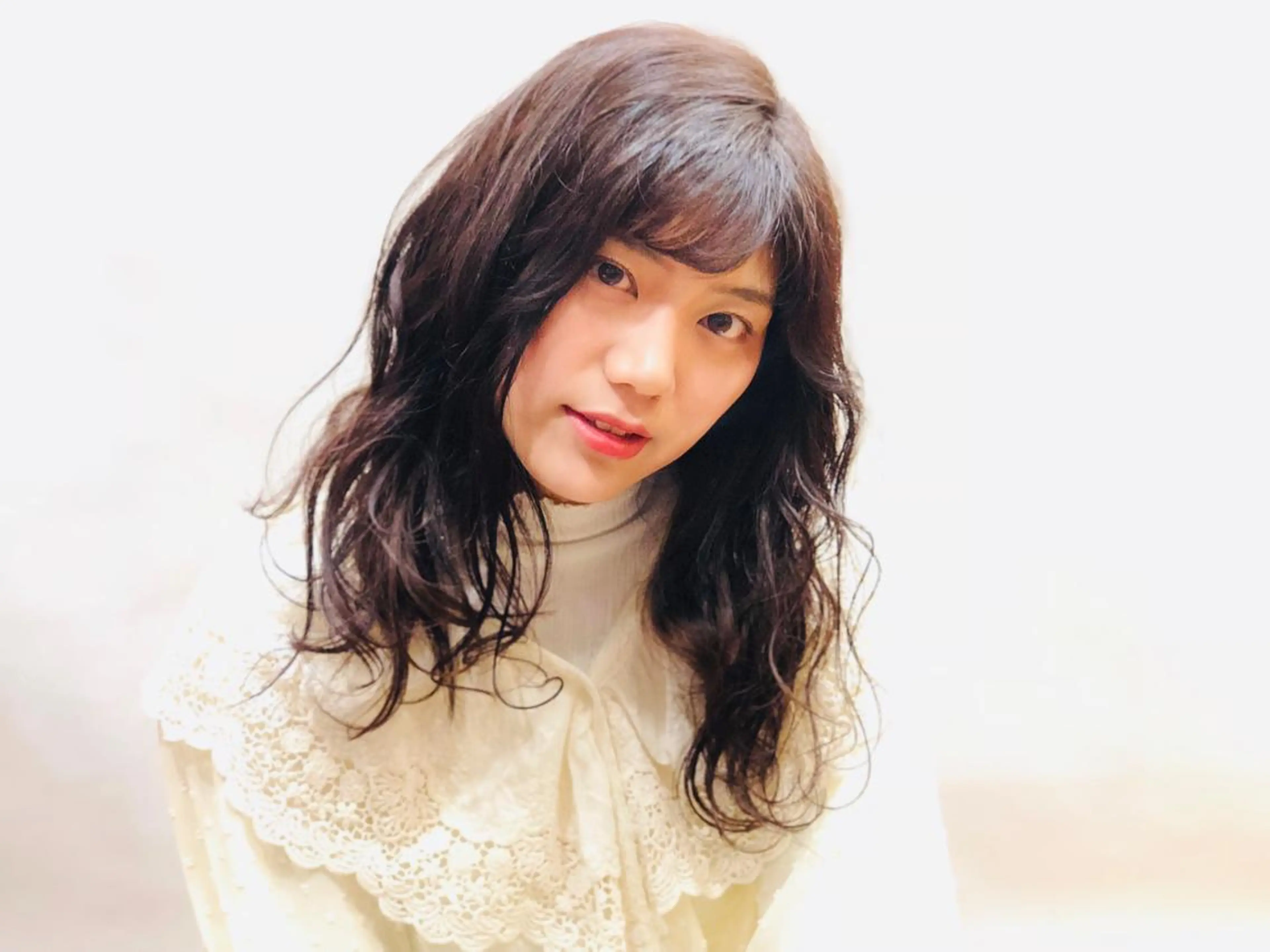 セミロング カラー ヘアアレンジ PANOLA所属・加藤 理沙のヘアスタイル