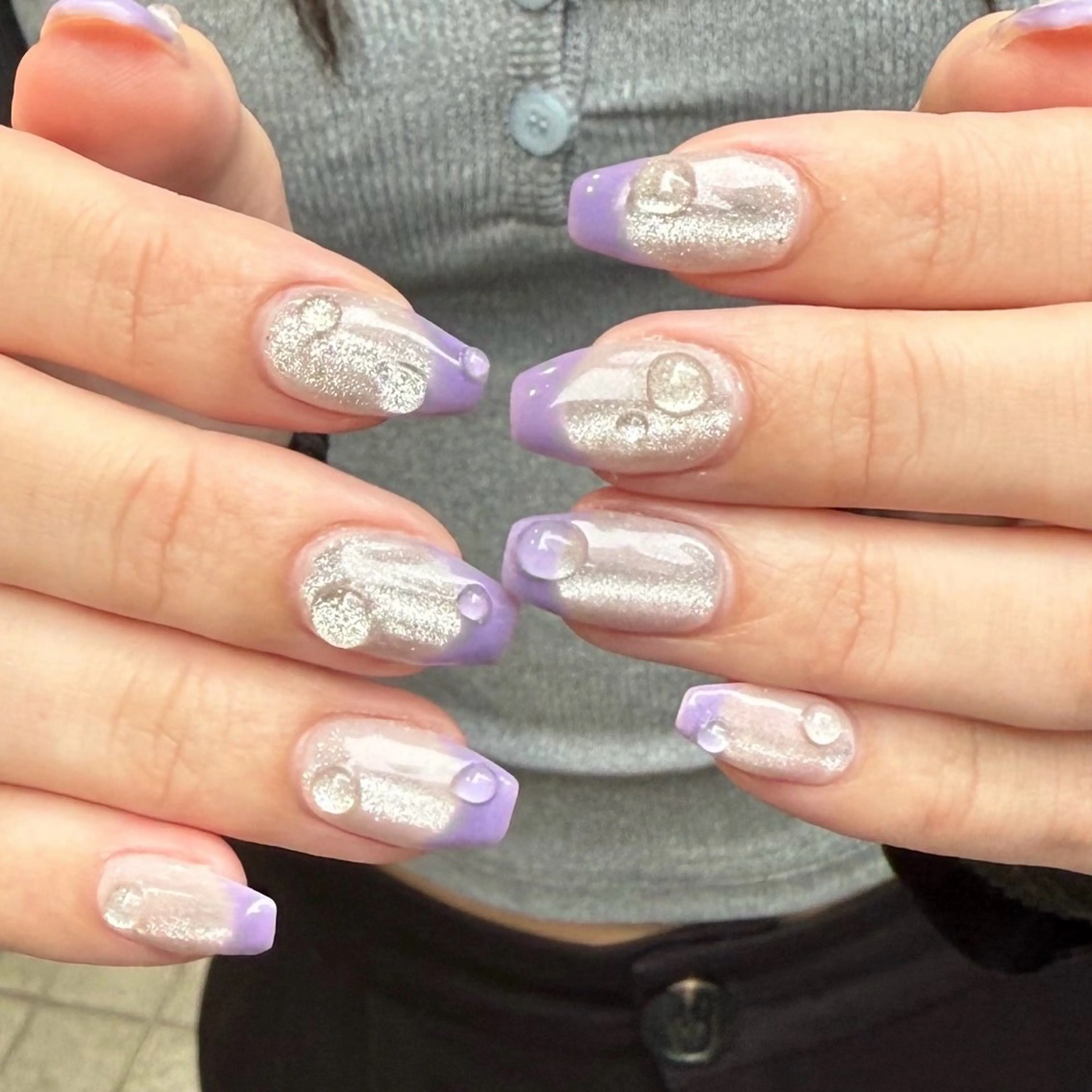 ネイル ハンドネイル 🩶レイナ🩶 color/nailのヘアスタイル
