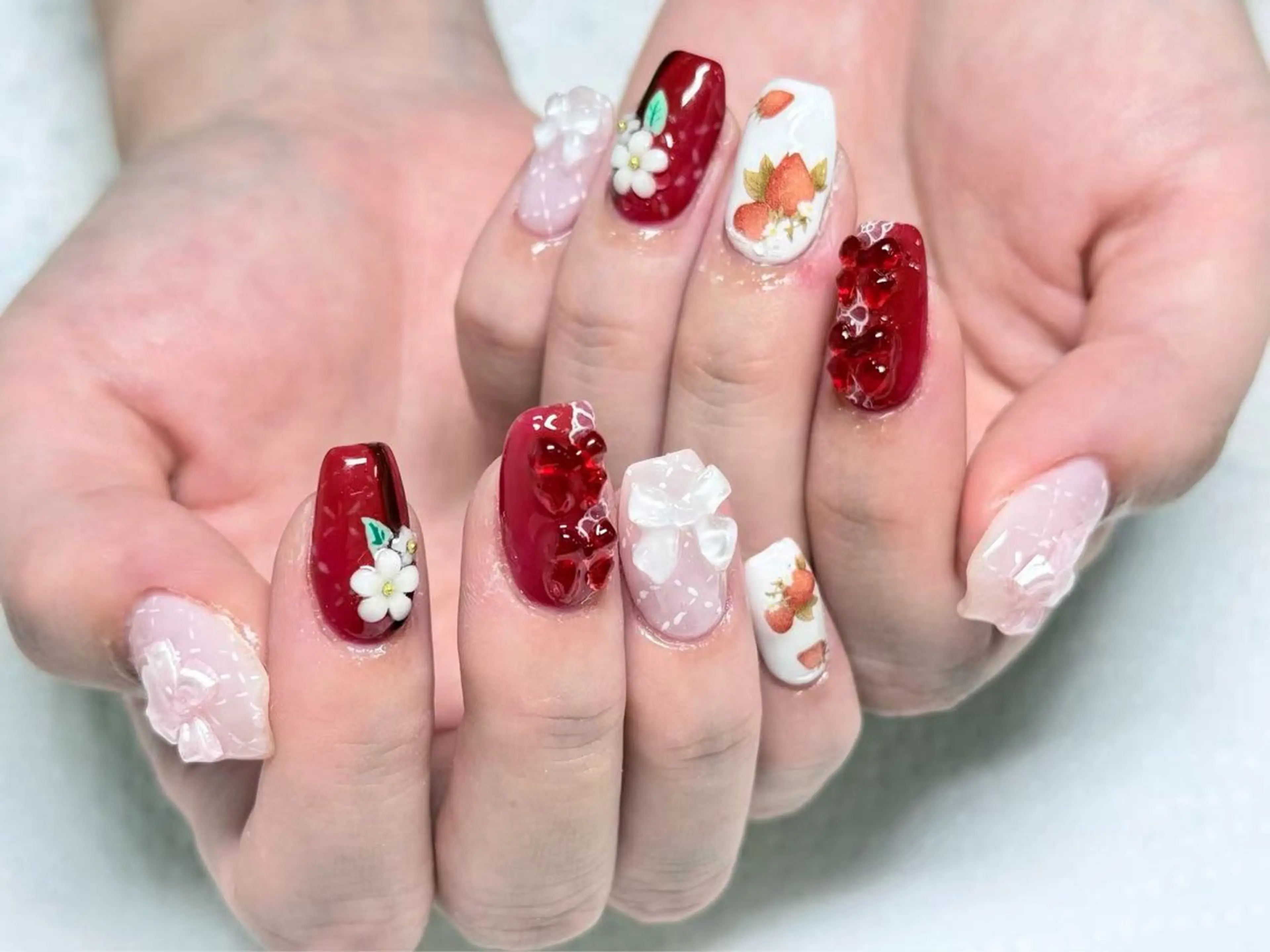 ネイル クリアネイル 成人式 フラッシュネイル フットネイル フレンチネイル 💫KASUMI 💅のネイルデザイン