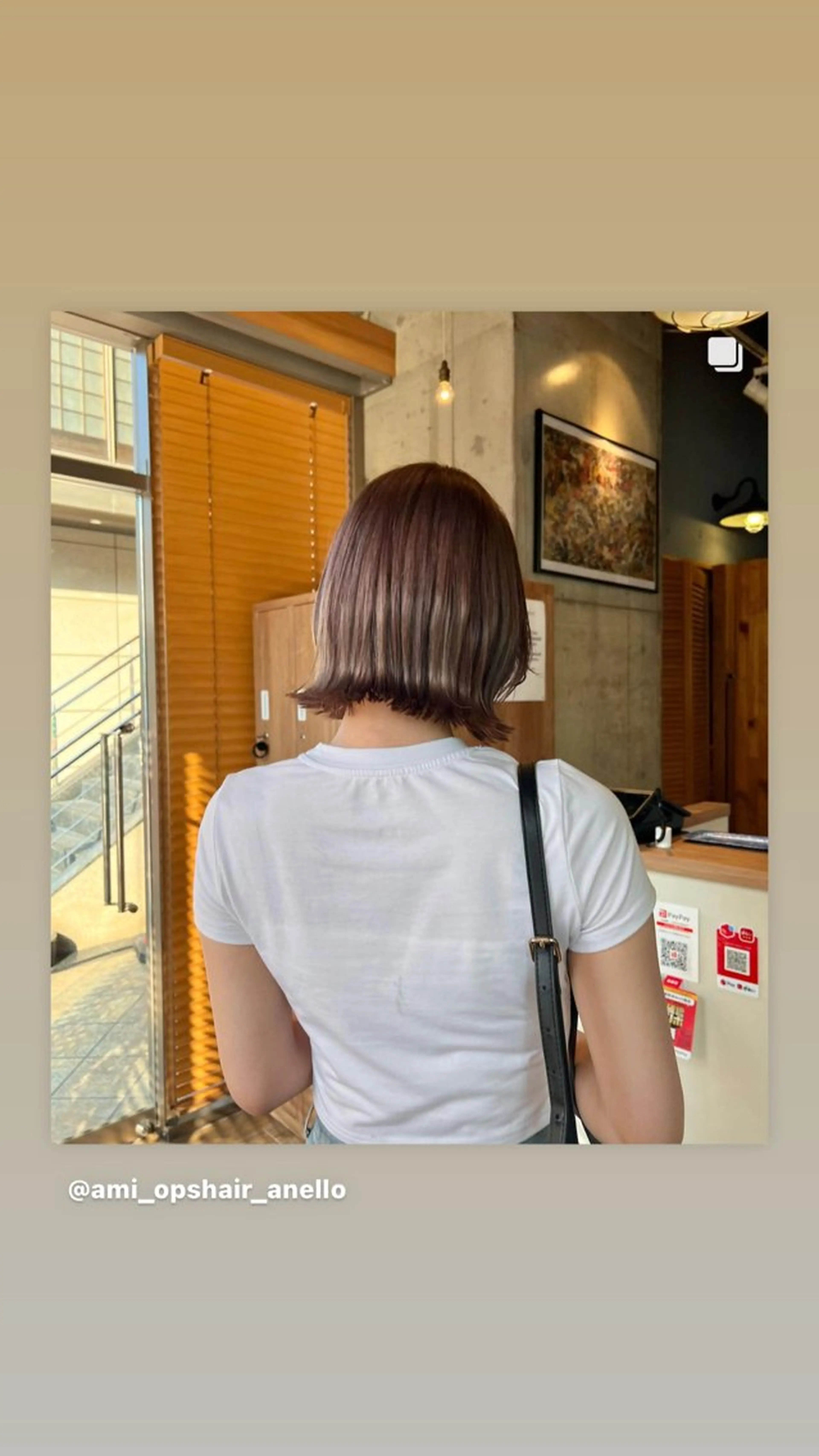 ショート ops hair anello所属・小林 綾美のヘアスタイル