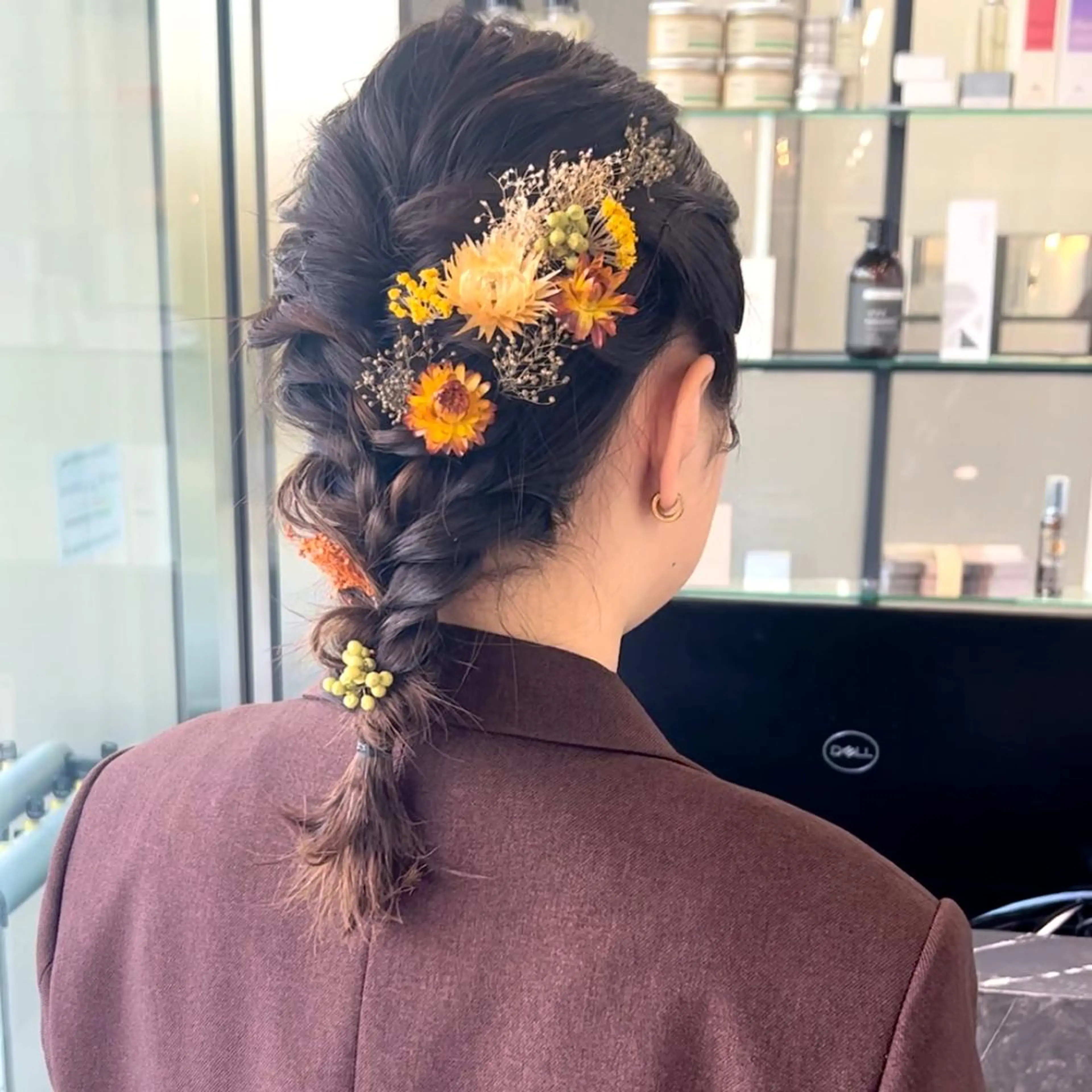 ヘアアレンジ ヘアセット ショート/ボブ 🌼YUNAのヘアスタイル
