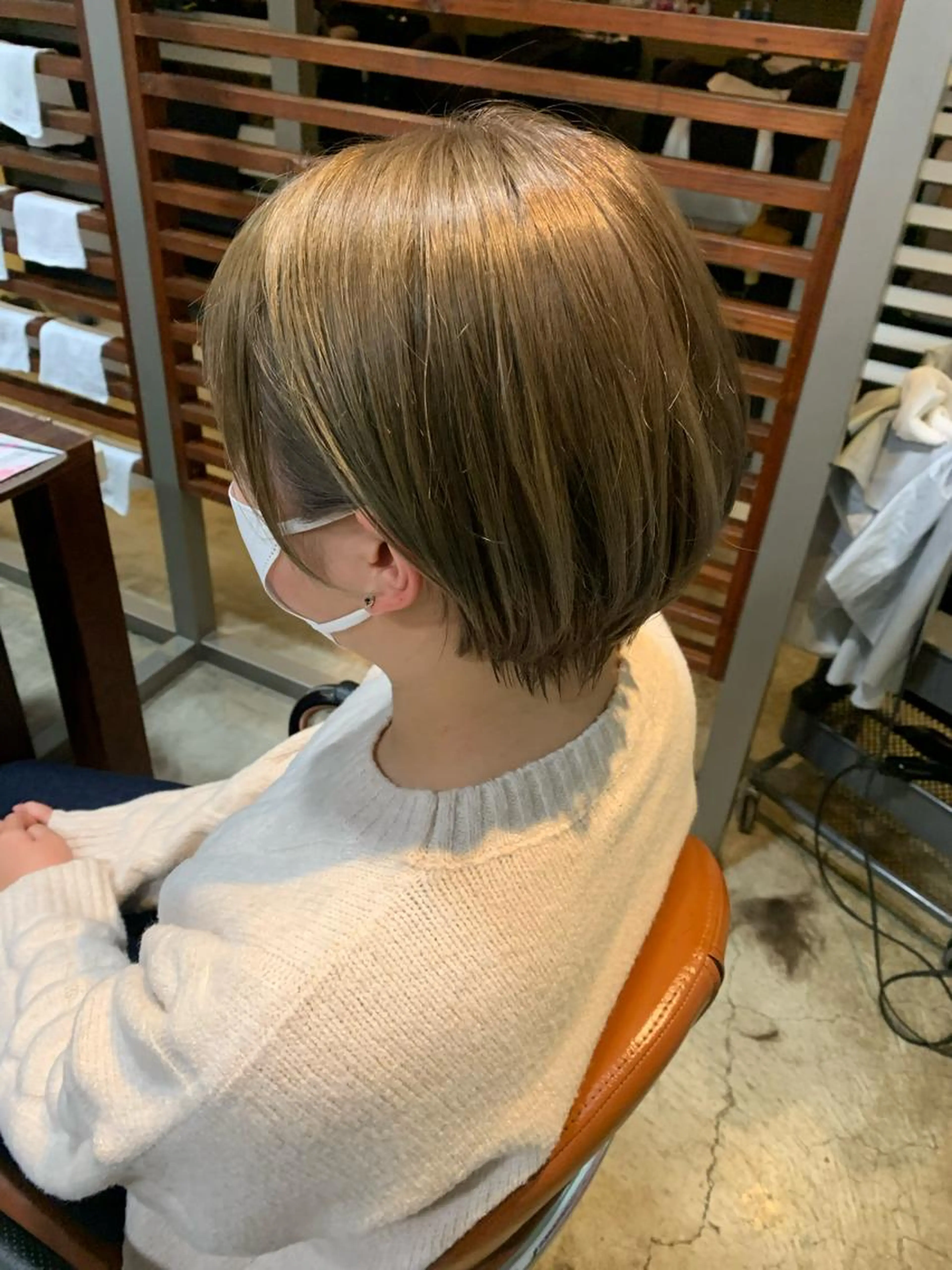 【⚠️10:00〜16:00限定】💎赤みを抑えたアディクシーカラー+前髪カットメニュー ※補足を必ずお読み下さい。の写真