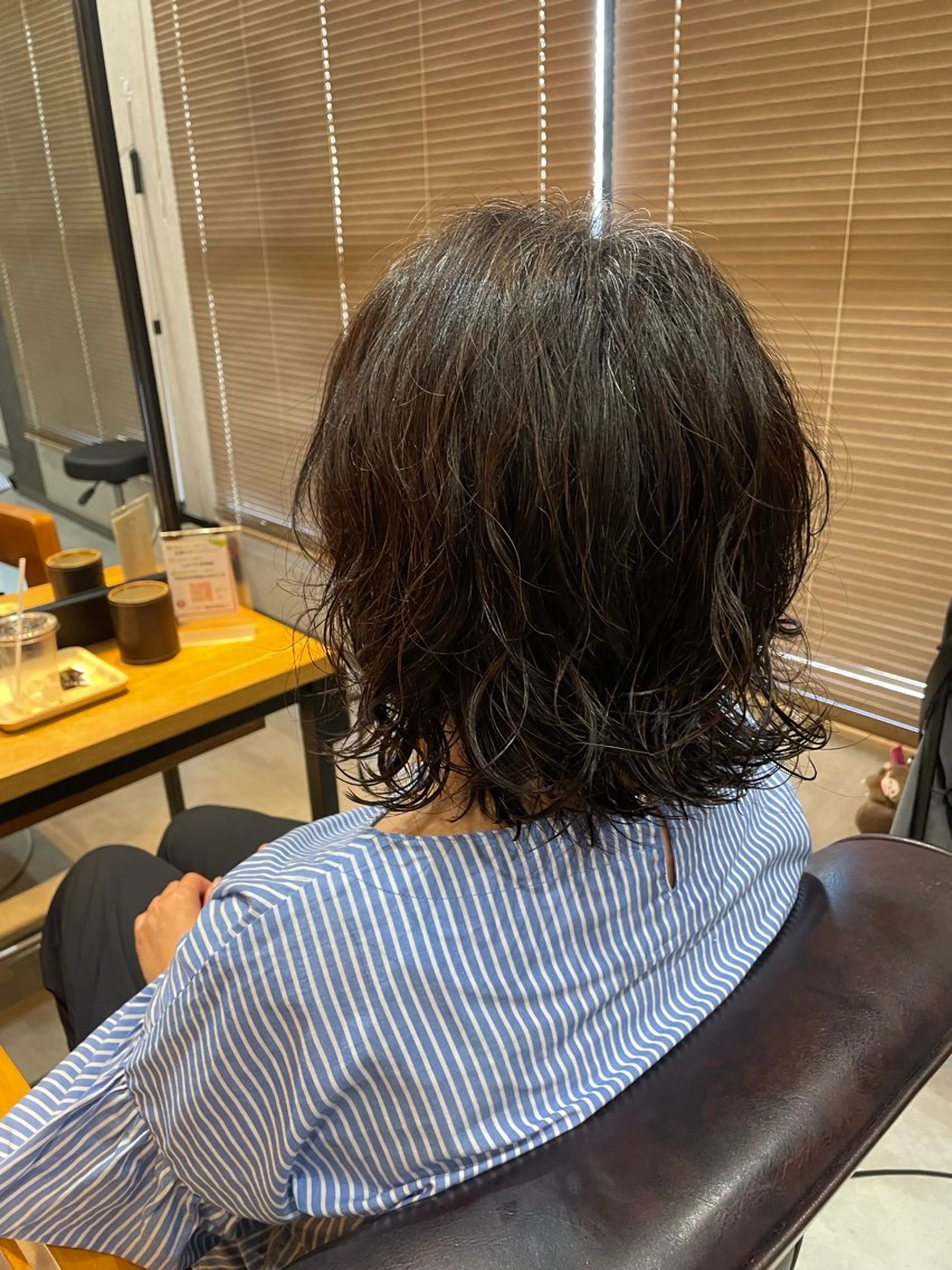 ショート パーマ Latte川原店所属・金古 美優のヘアスタイル