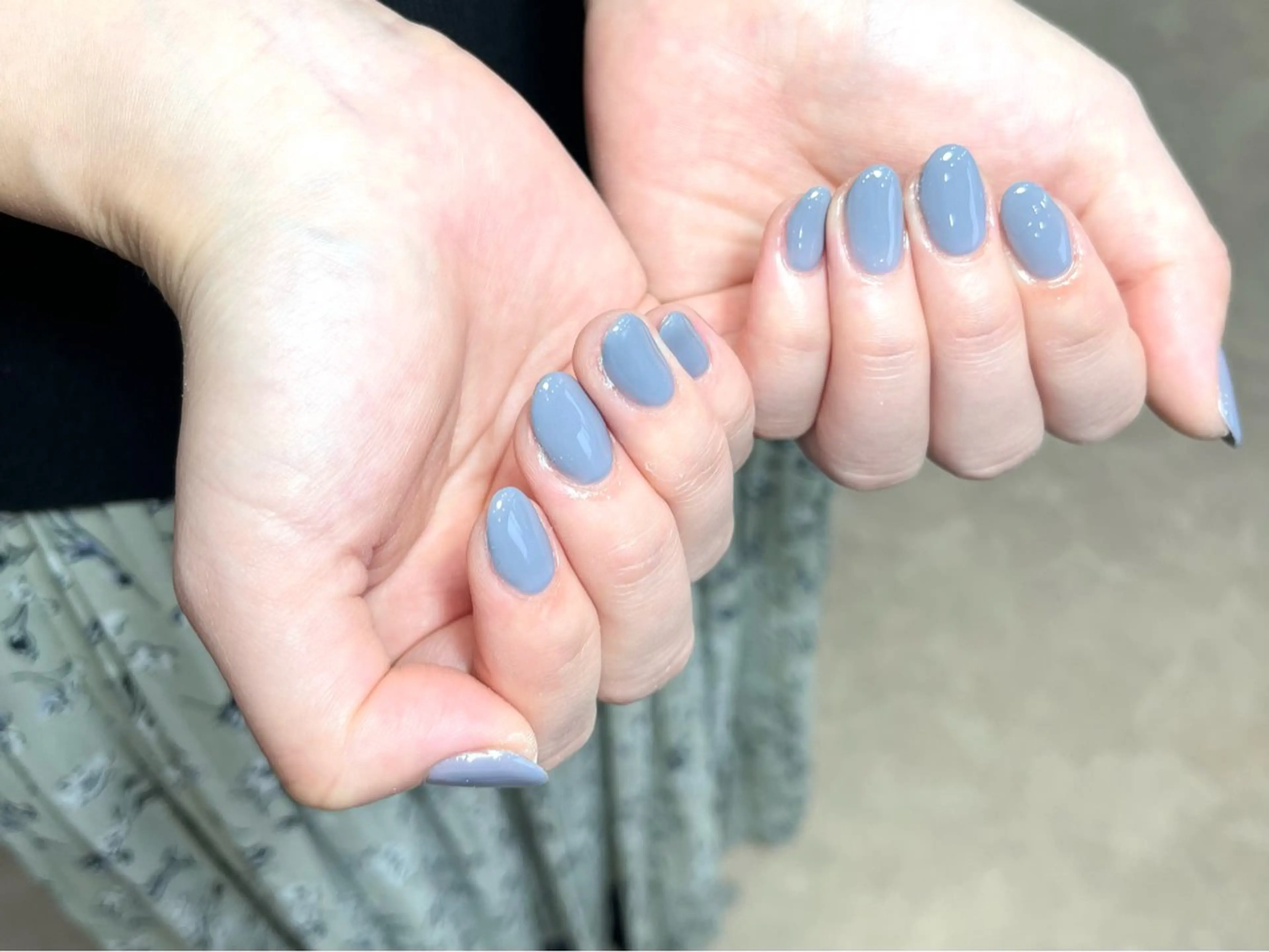 ネイル ジェルネイル ワンカラーネイル Salute本店 🦋仲原里佳のネイルデザイン