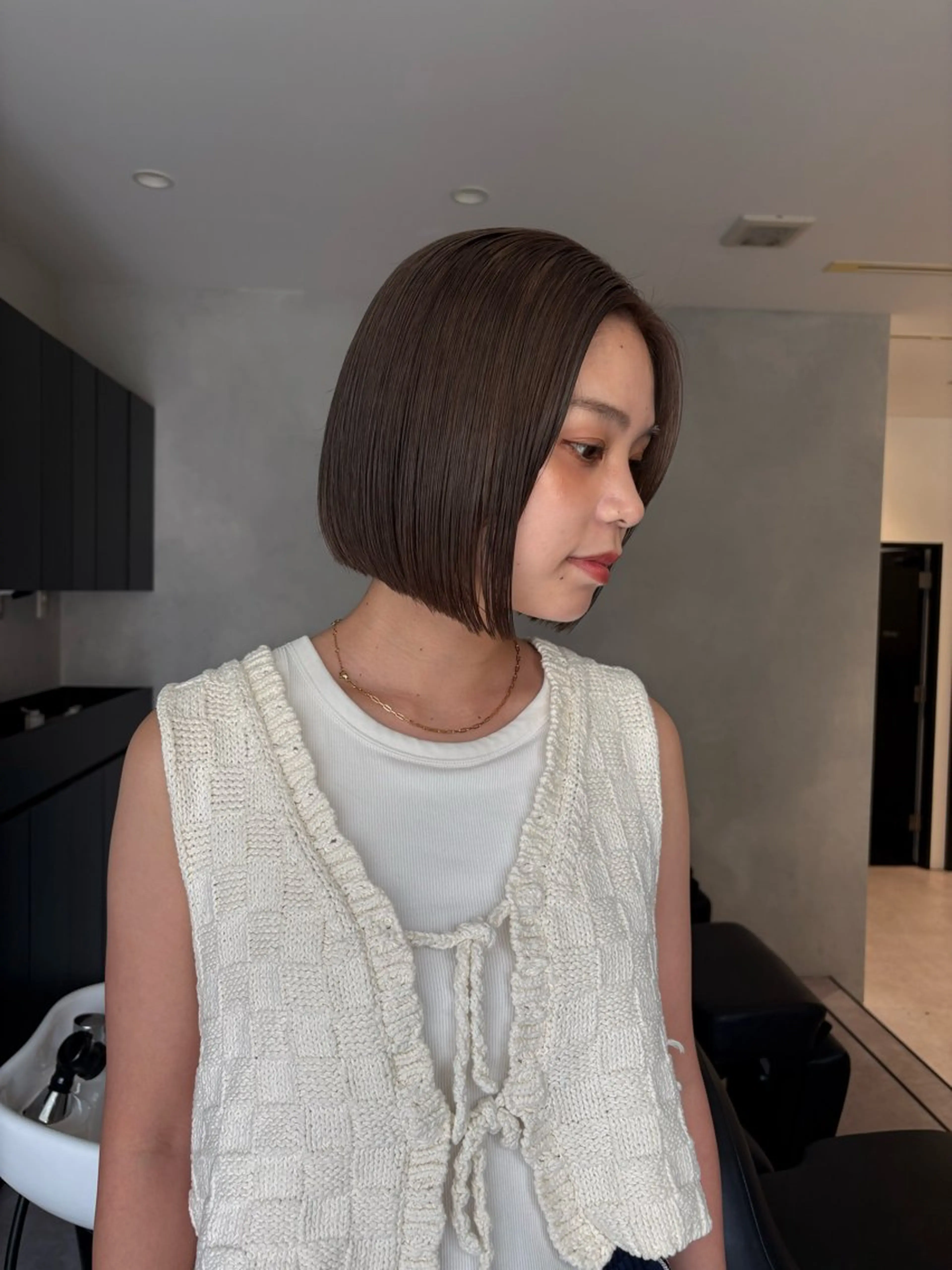 ショート カラー カット ヘアカラー トリートメント SALOWIN天神大名店所属・吉武 茂暉のヘアスタイル