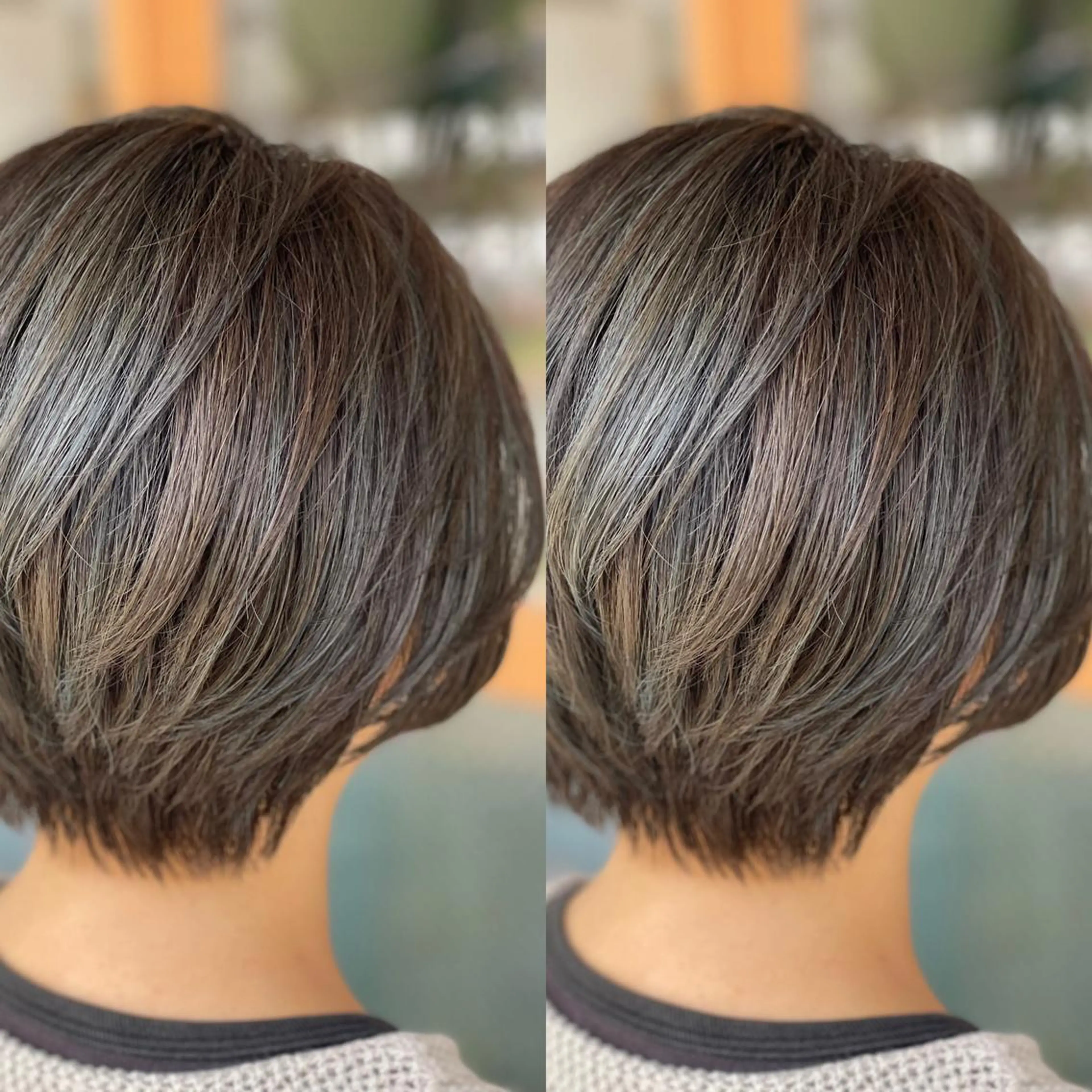 ショート カラー ヘアカラー トリートメント Snaly カラー特化ページのヘアスタイル