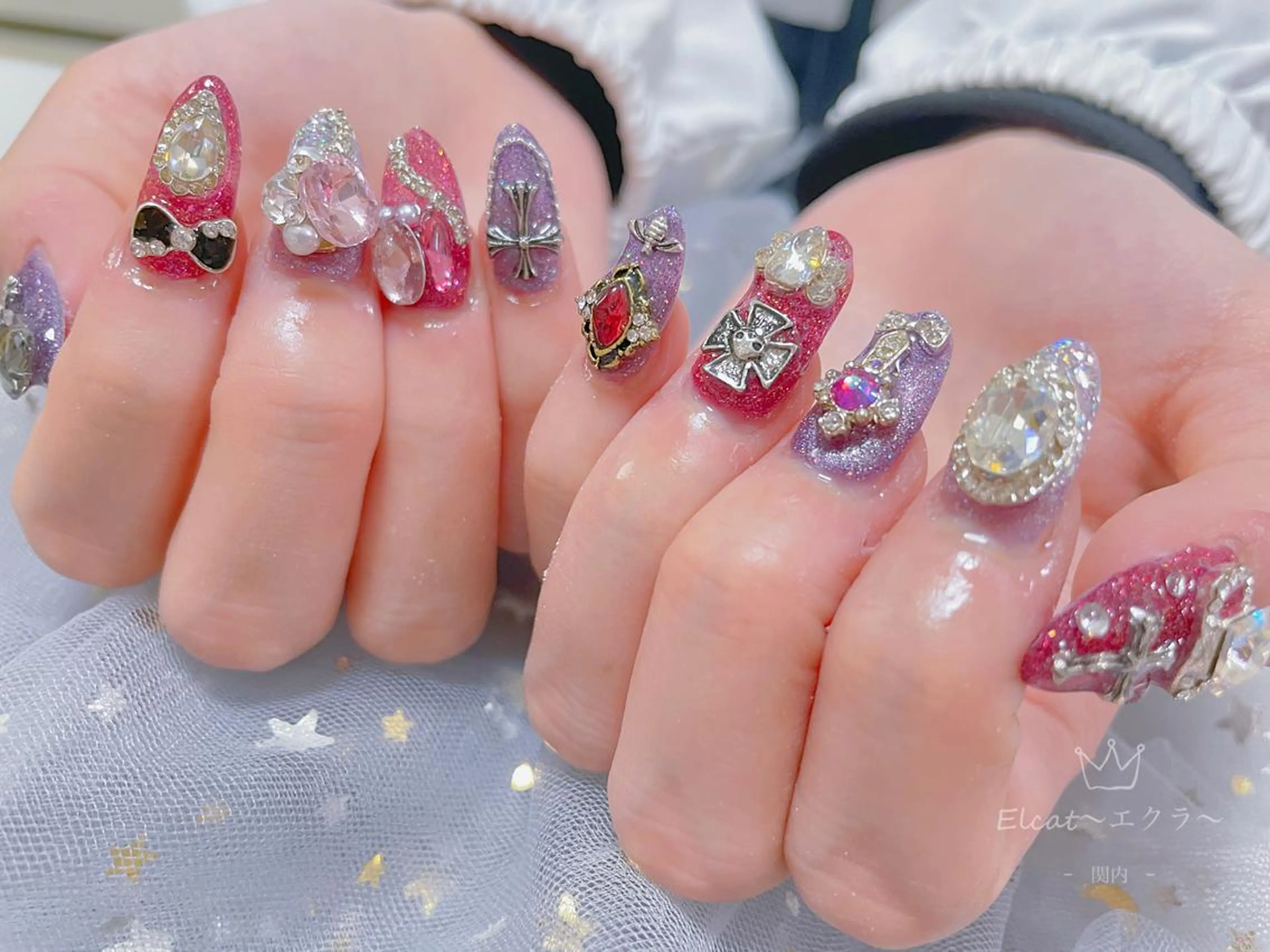 ネイル ハンドネイル ネイルサロンエクラ 🫧Shizukaのネイルデザイン