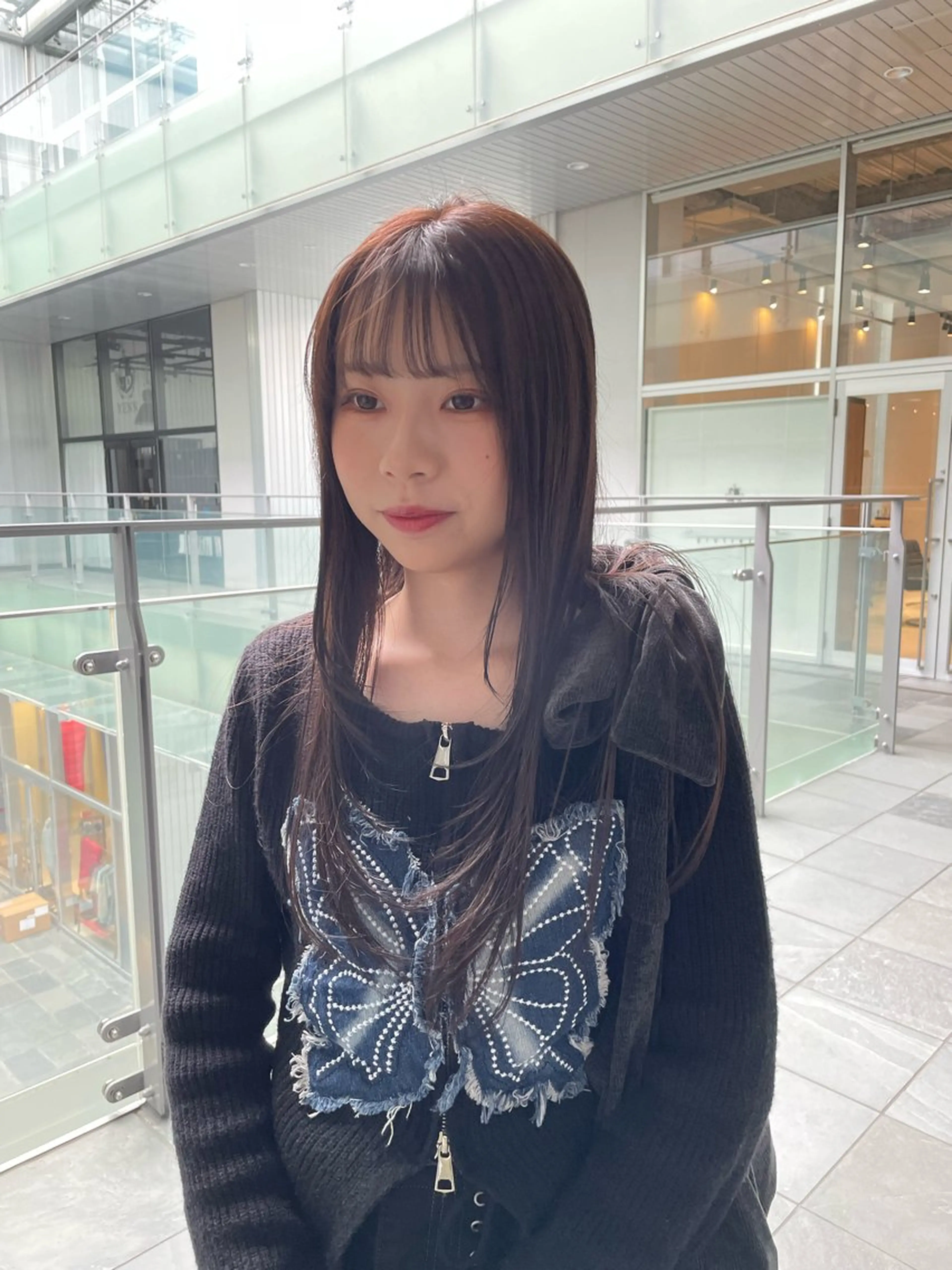 セミロング カット ヘアカラー トリートメント 不破一輝/栄/矢場町 ボブ/レイヤー/艶髪のヘアスタイル