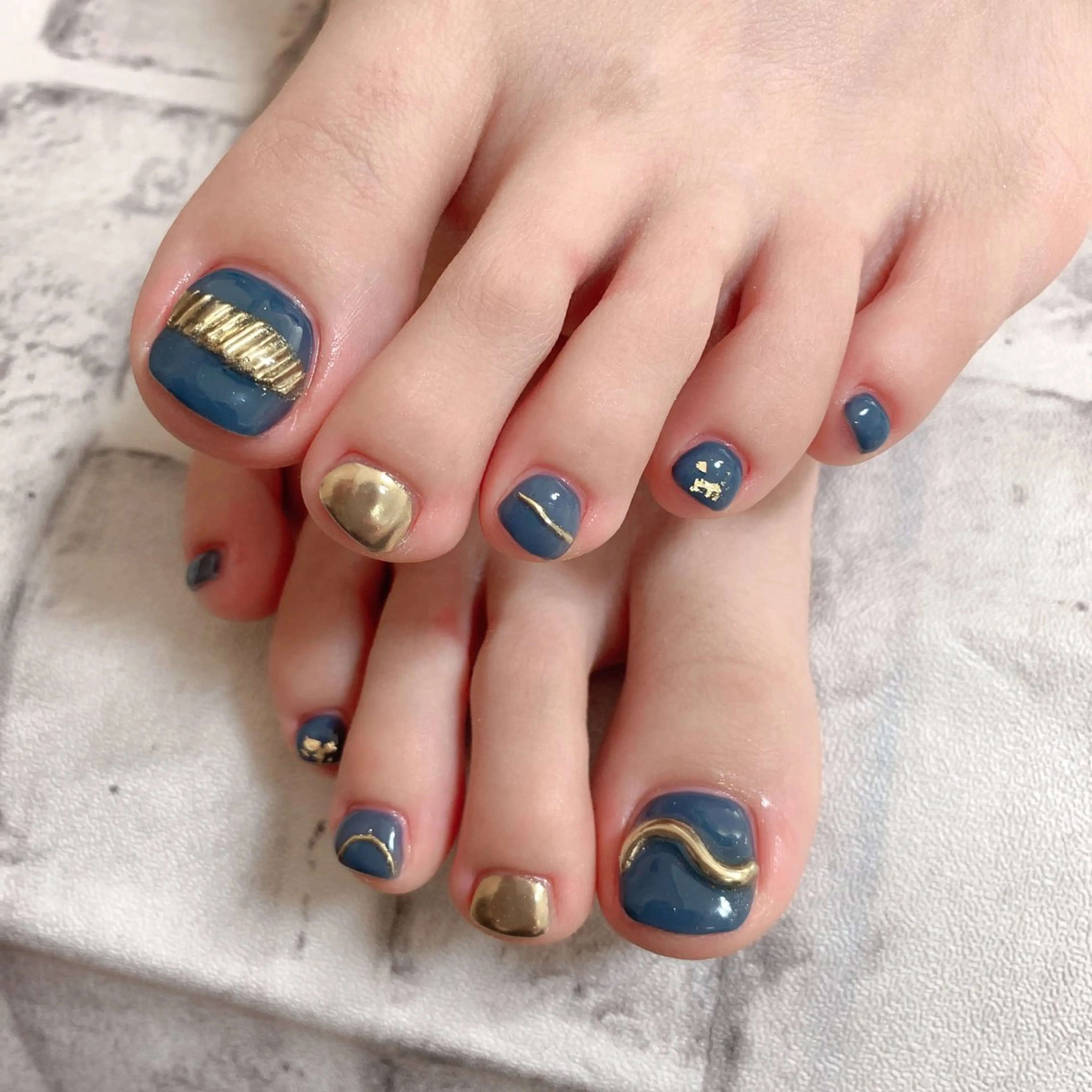 ネイル フットネイル 💅ネイルハウス🏡 🎀TOMO🎀のネイルデザイン
