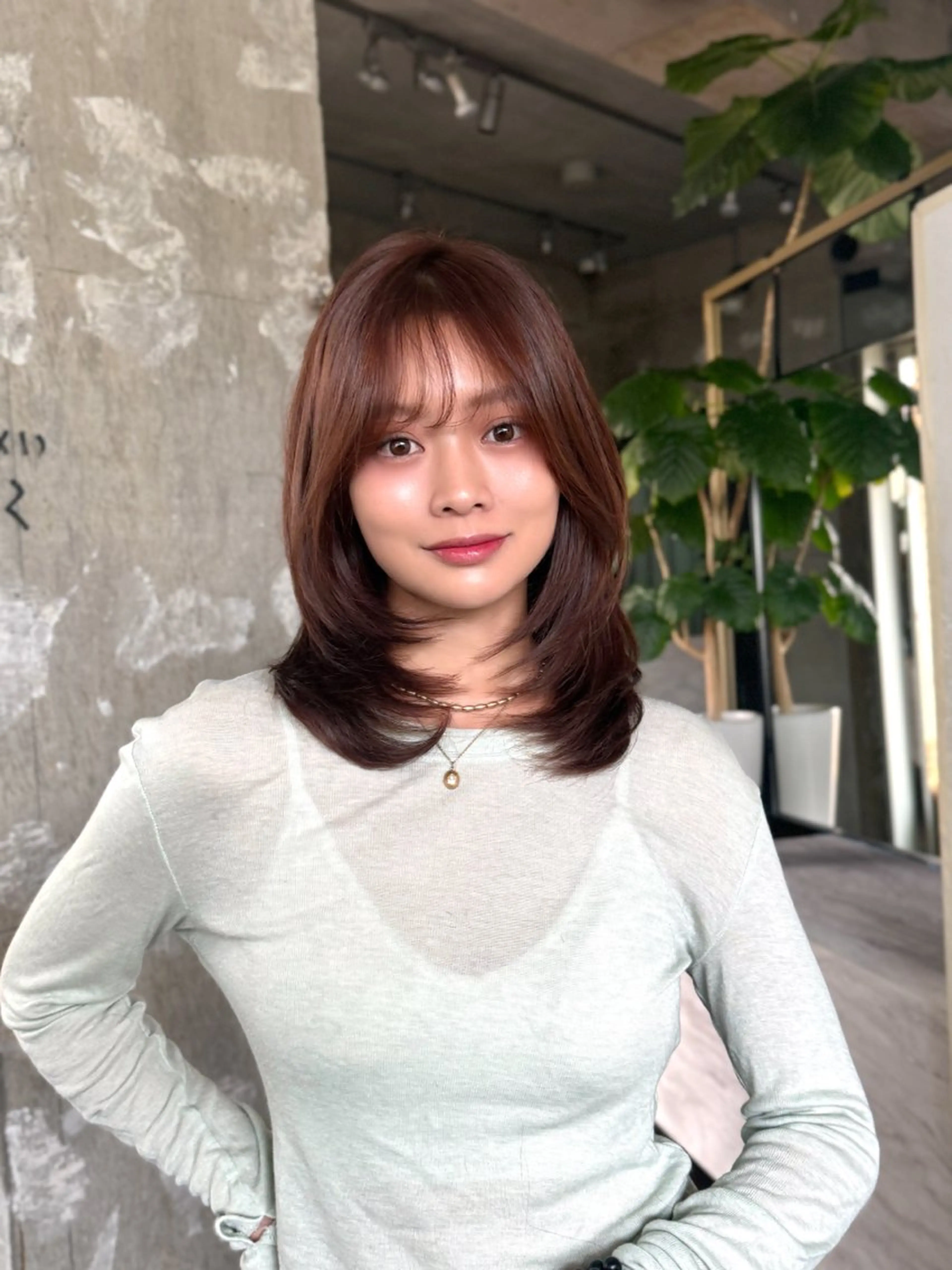 ミディアム 瀬野隼也 ミディアムロングのヘアスタイル