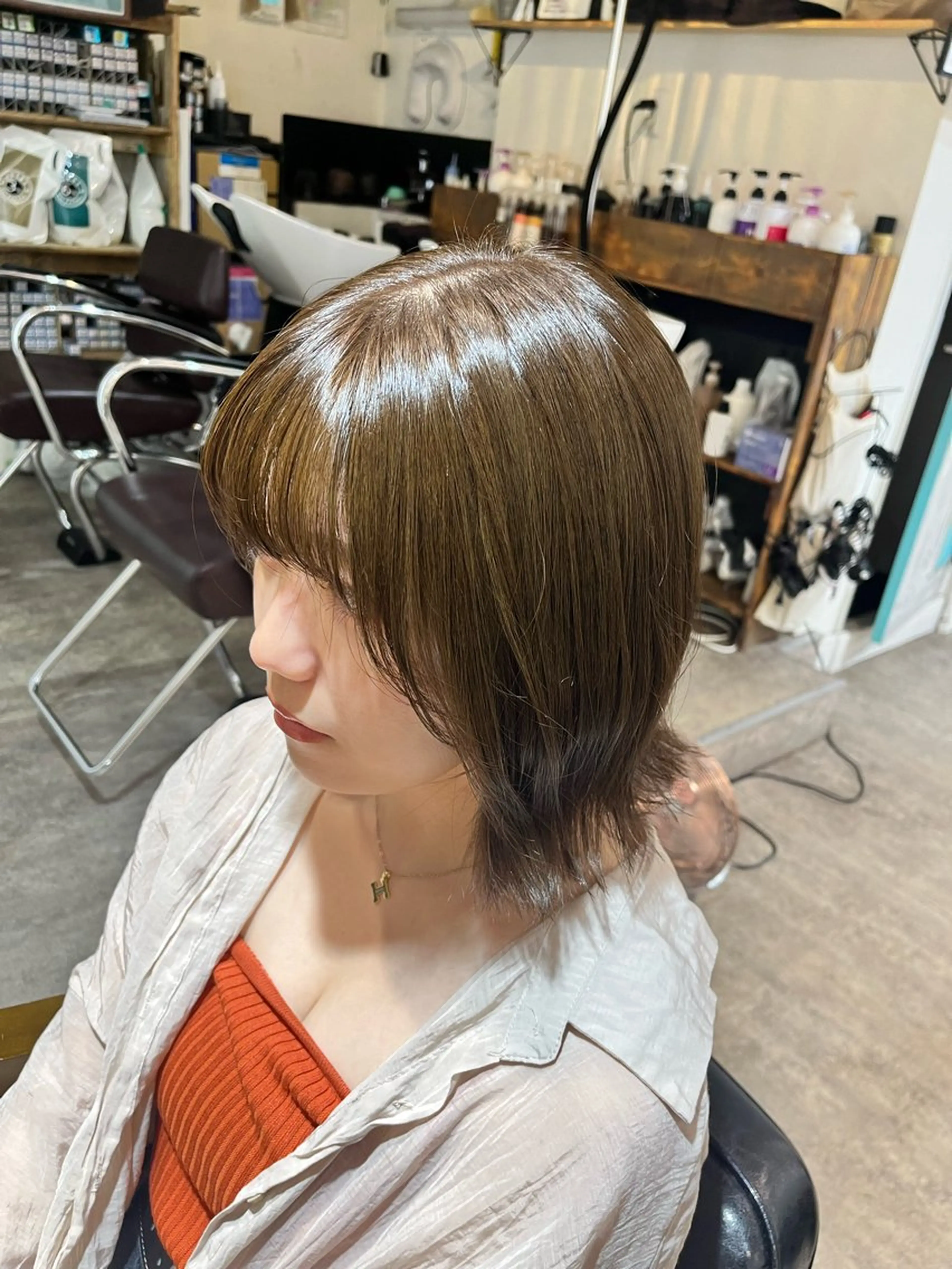 ショート 新宿デザインカット 👶RENAのヘアスタイル