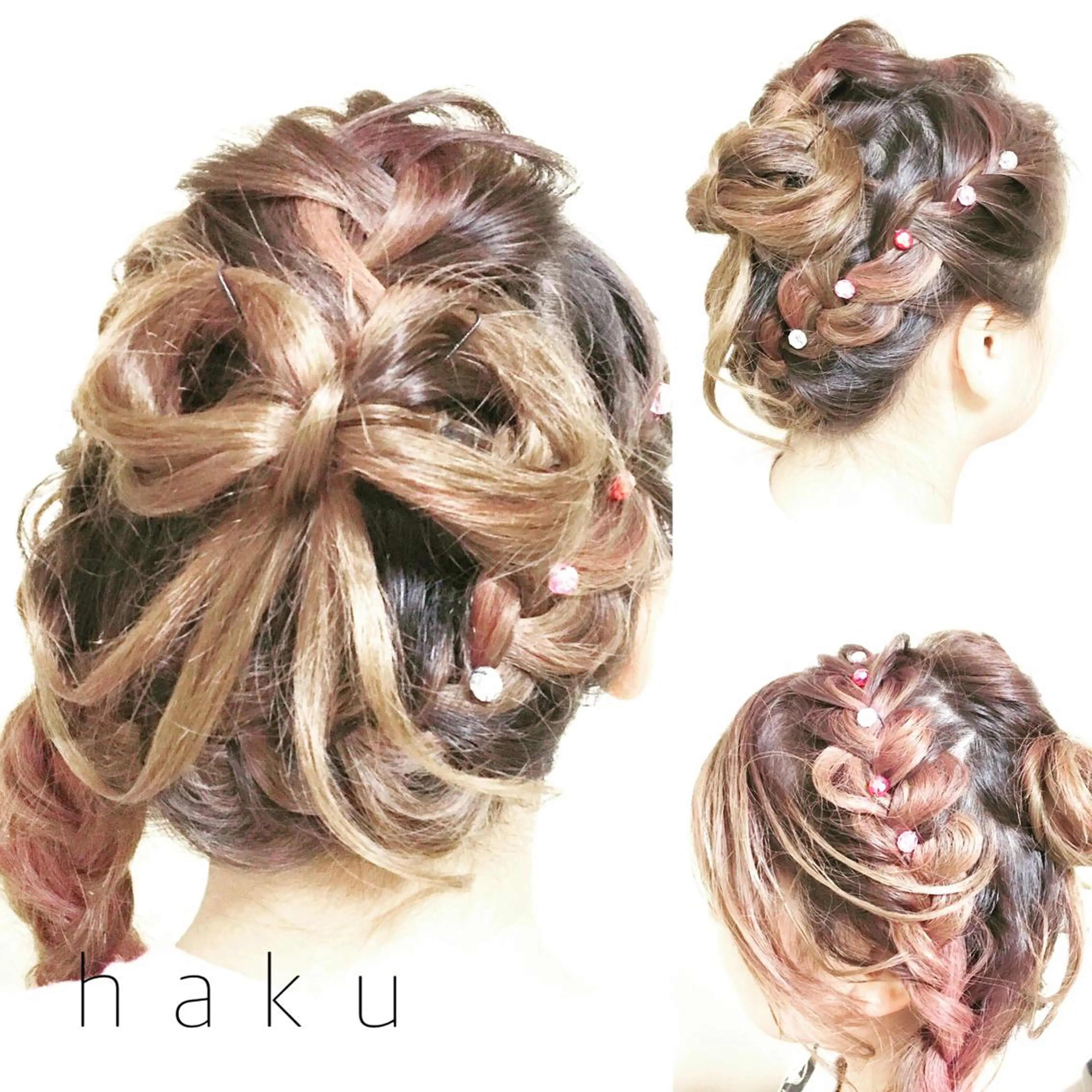 ミディアム セミロング ロング ヘアアレンジ ＊ asukaのヘアスタイル