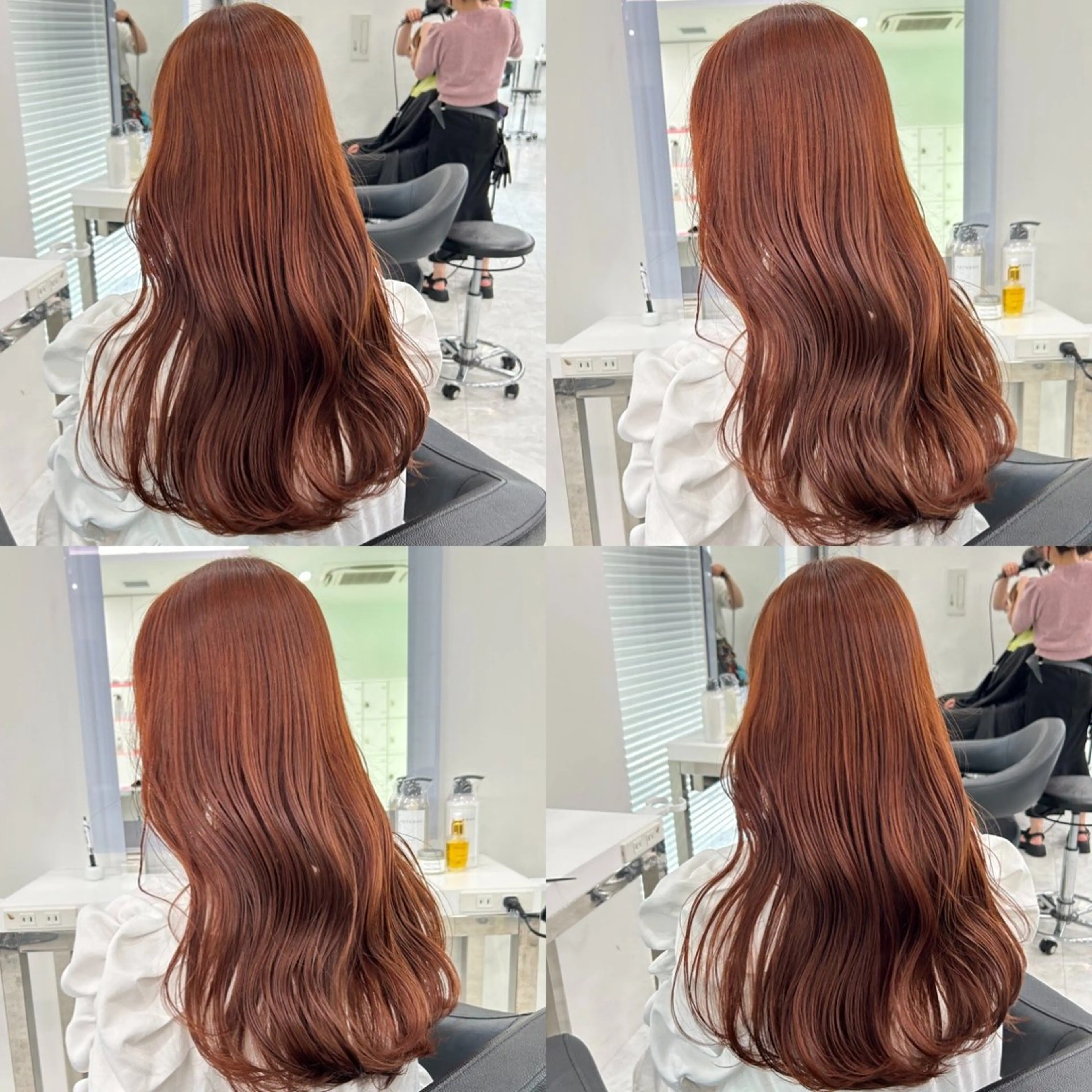 ロング カラー カット 縮毛矯正 💖透け感ベージュ KOTA💖のヘアスタイル
