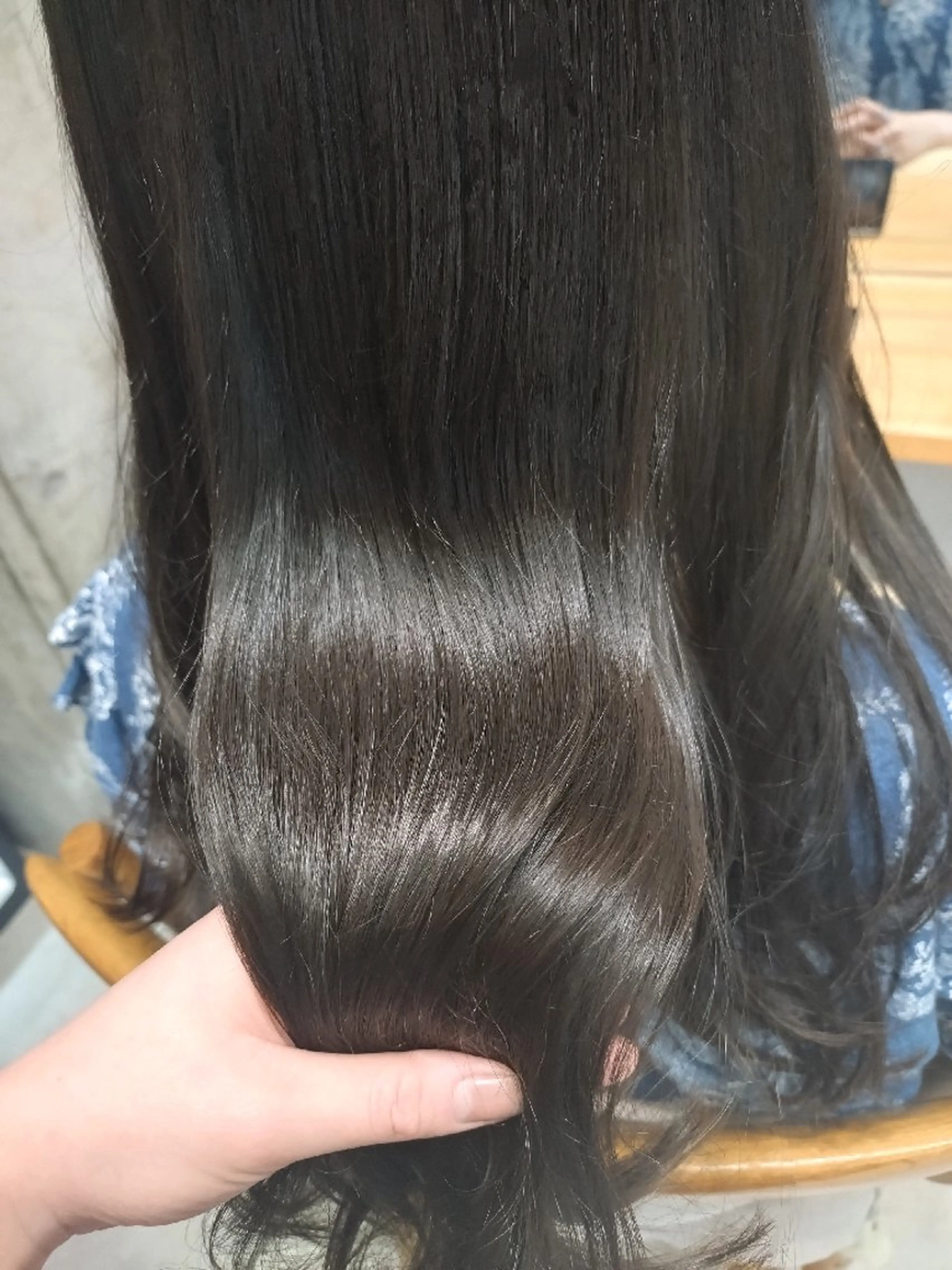 セミロング カラー カット ヘアカラー ヘアアレンジ/透明感 カラー/AKARIのヘアスタイル